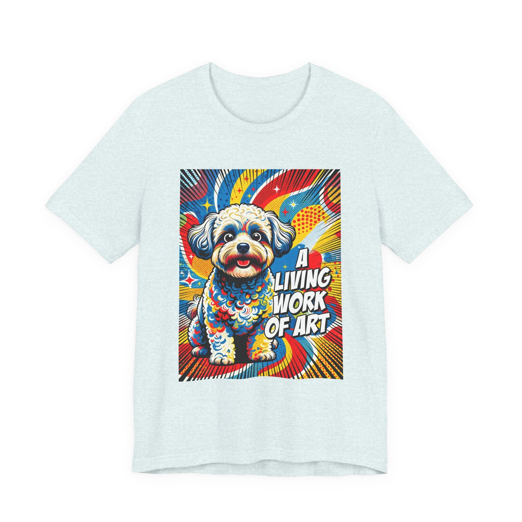 Shih-Poo T Shirt | Living Work of Art Collection | Pop Art