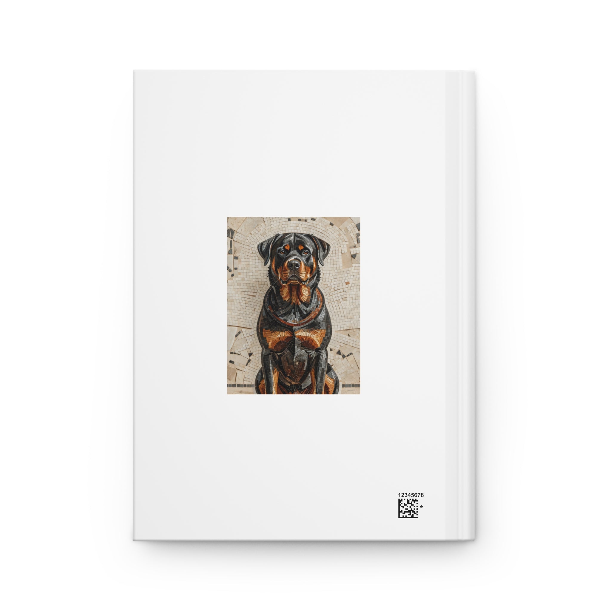 Rottweiler Notebook | Living Work of Art Collection | Mosaic Style