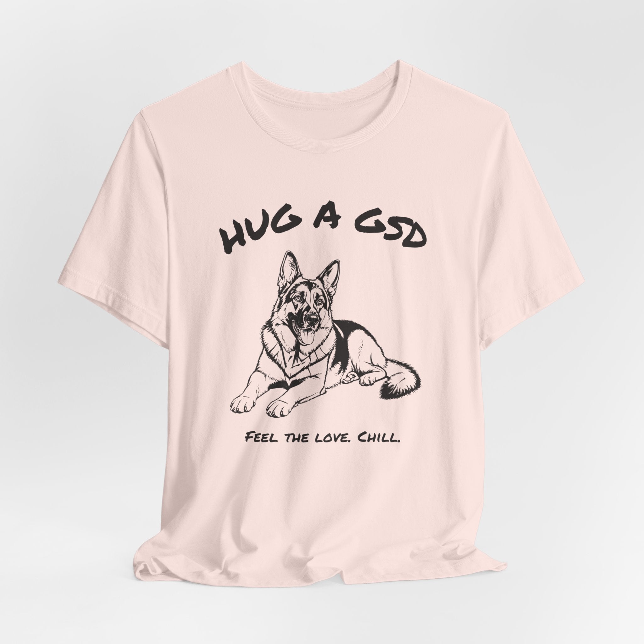 German Shepherd T Shirt | Hug a GSD