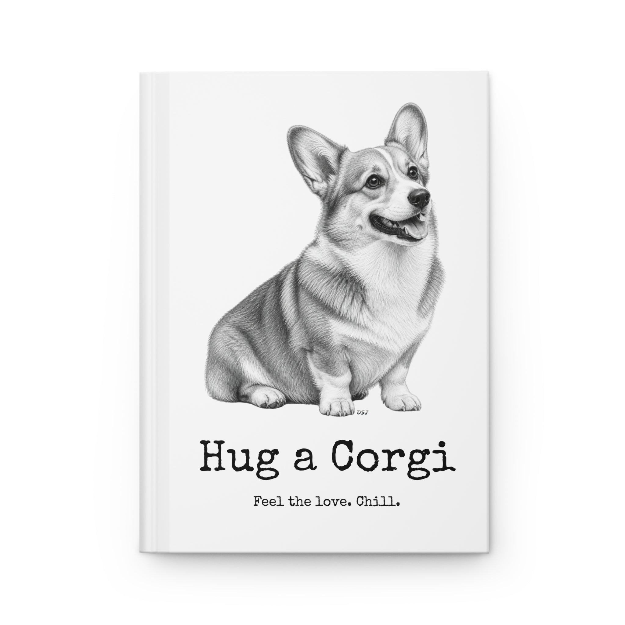 Corgi Notebook | Hug a Corgi