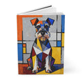 Schnauzer Notebook | Living Work of Art Collection | Cubist Style