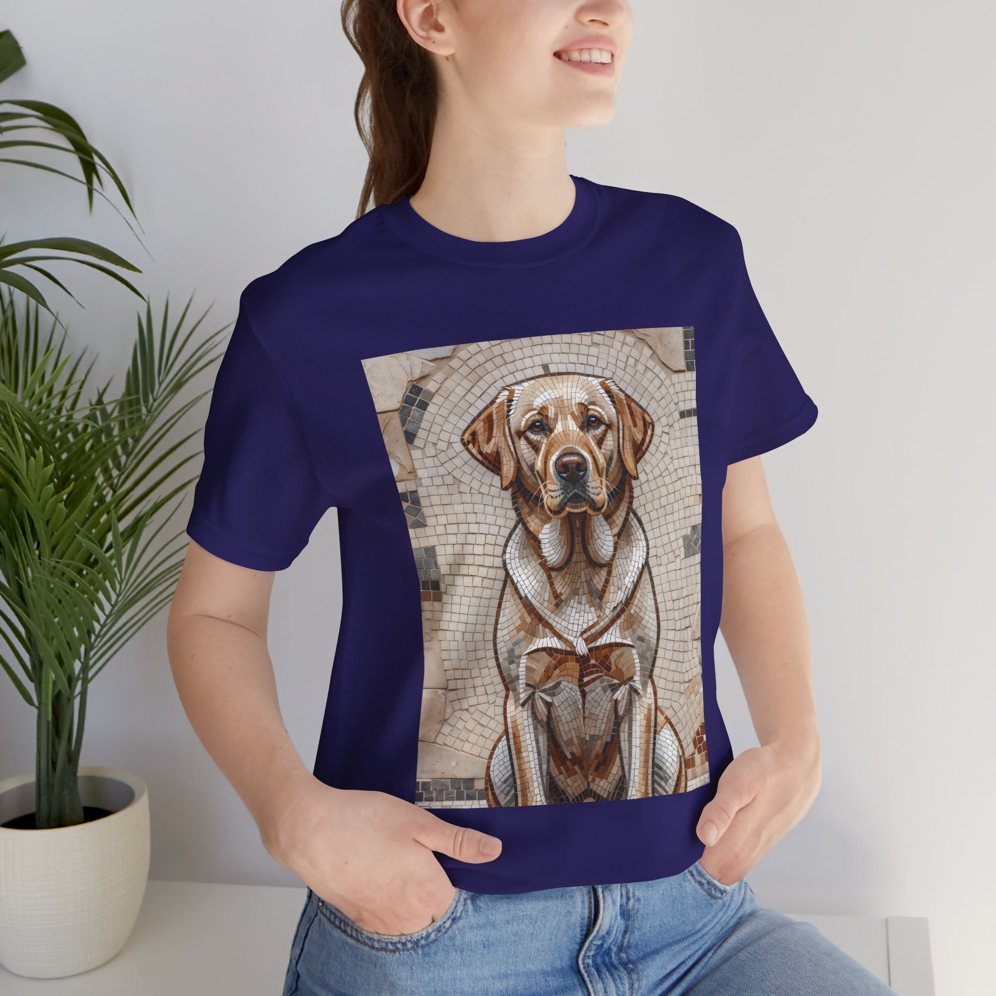 Labrador Retriever T Shirt | Living Work of Art Collection | Mosaic Style