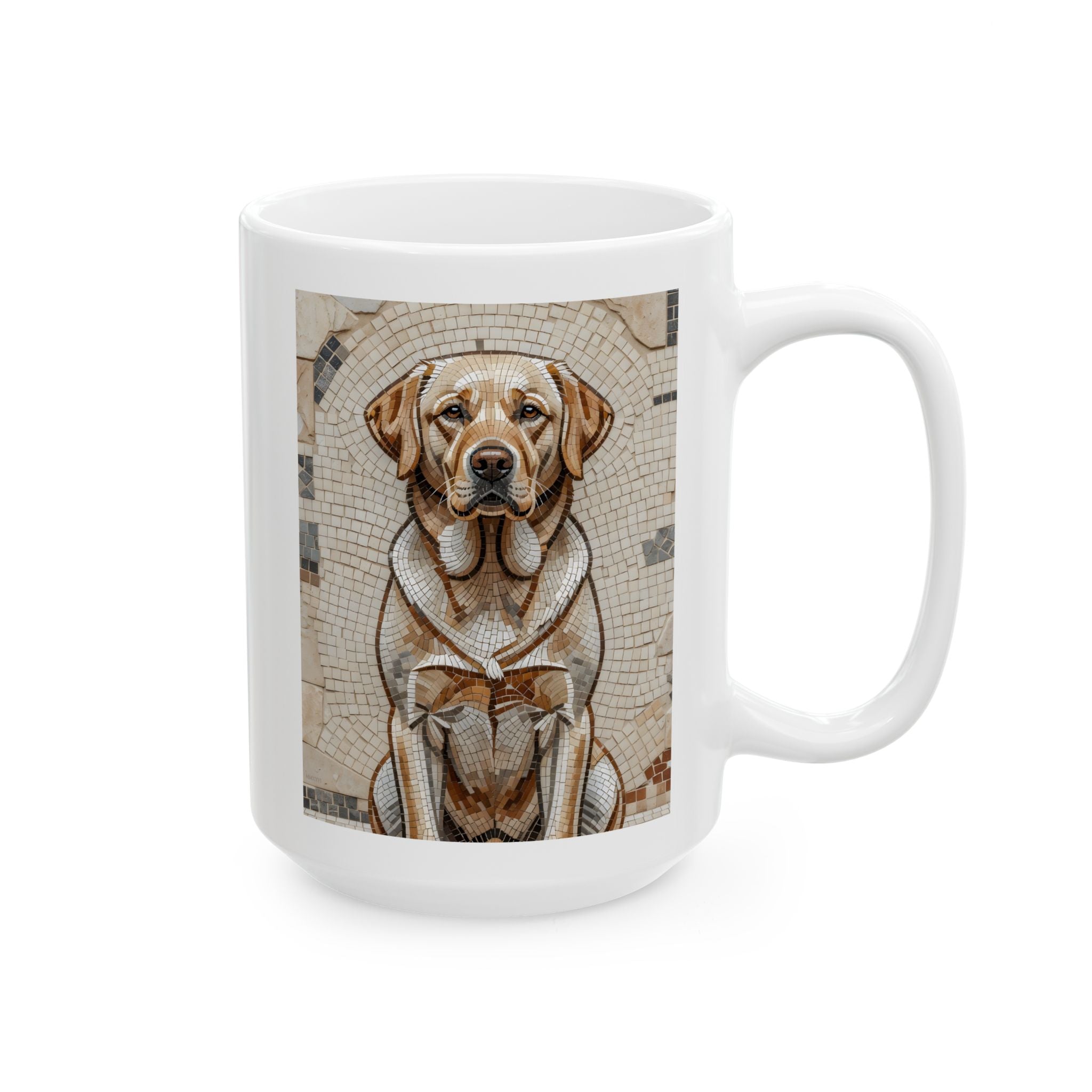 Labrador Retriever Coffee Mug | Living Work of Art Collection | Mosaic Style
