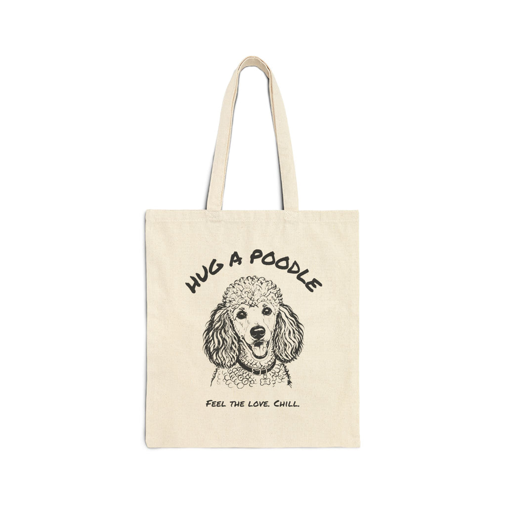 Poodle Tote Bag | Hug a Poodle