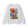 Poodle Sweatshirt | Living Work of Art Collection | Cubist Style