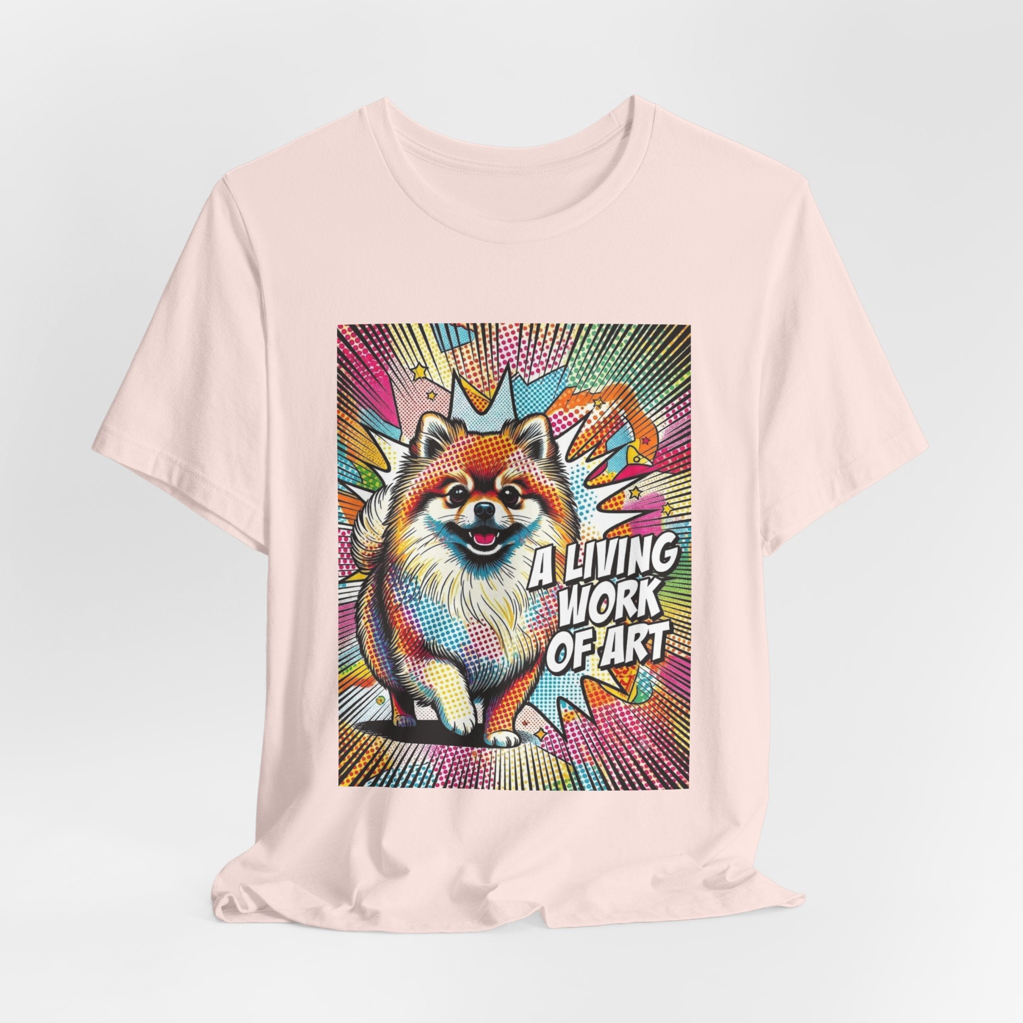 Pomeranien T Shirt | Living Work of Art Collection | Pop Art