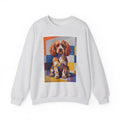 Cavapoo Sweatshirt | Living Work of Art Collection | Cubist Style