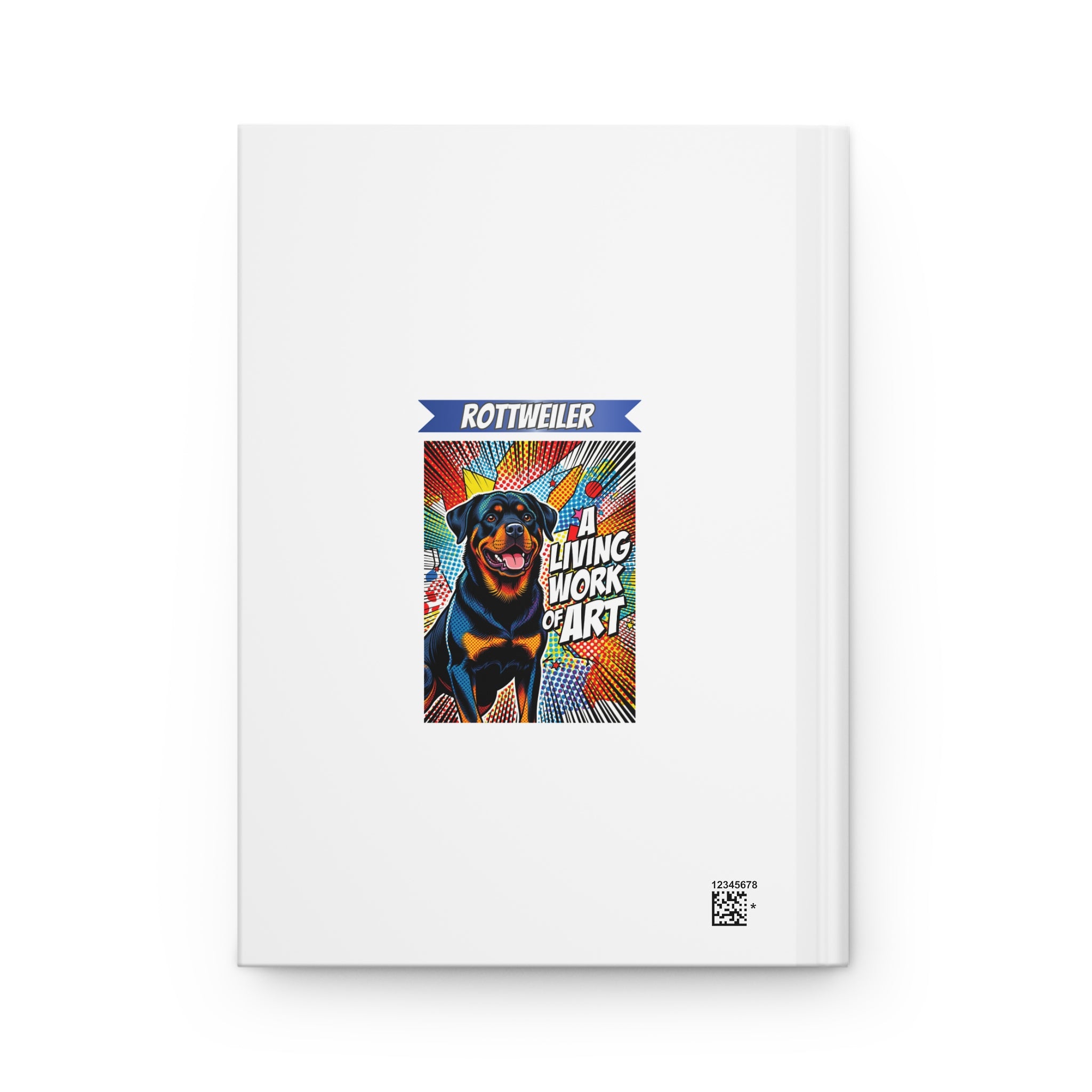 Rottweiler Notebook | Living Work of Art Collection | Pop Art