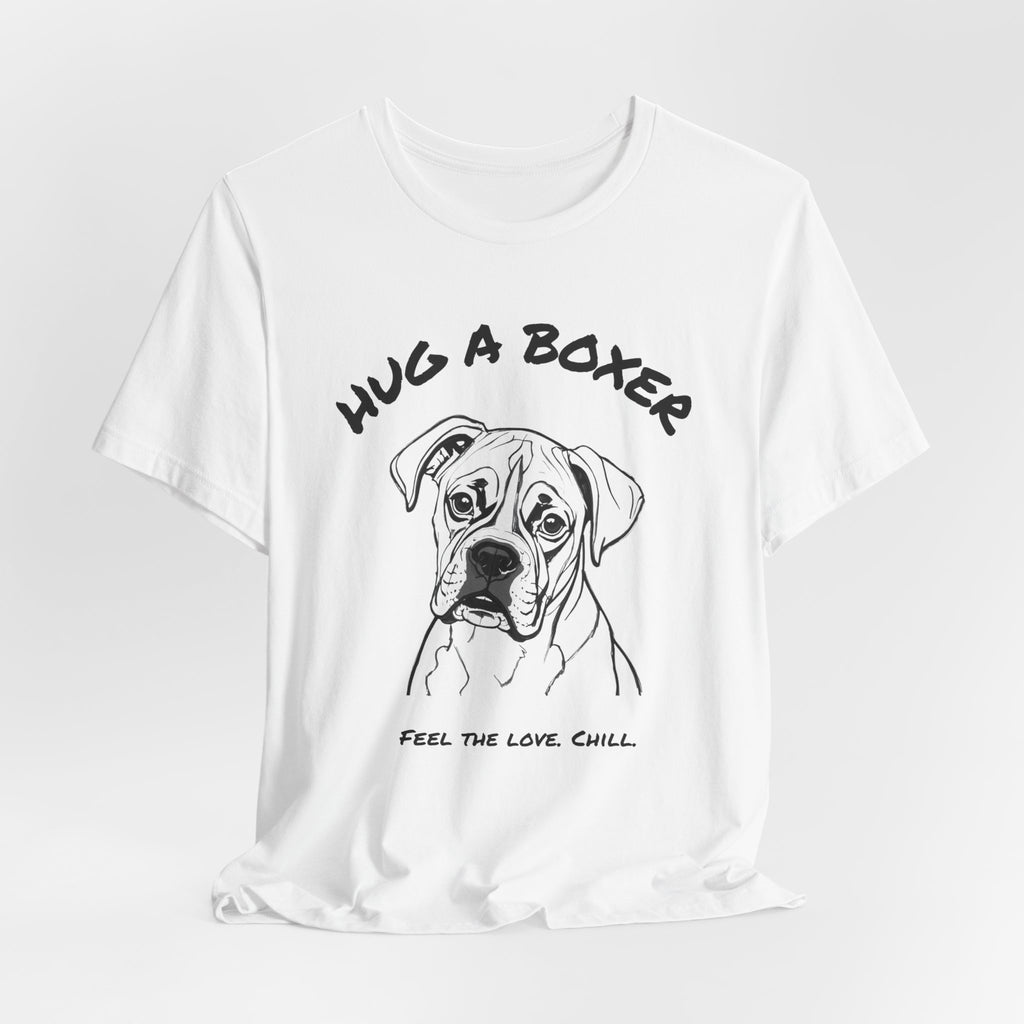 Boxer T Shirt | Hug a Boxer