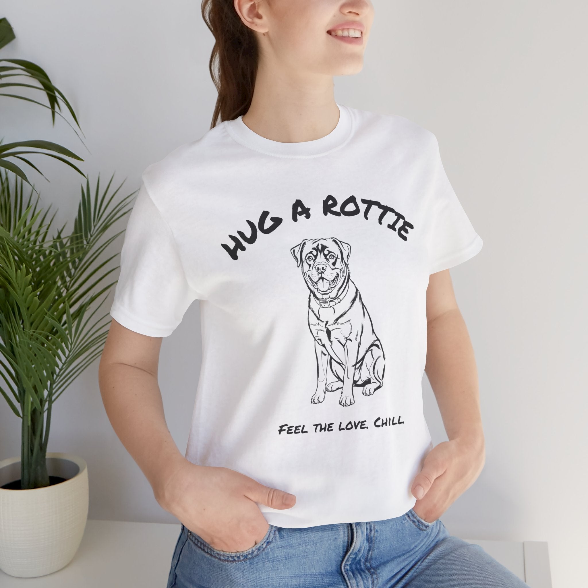 Rottweiler T Shirt | Hug a Rottie