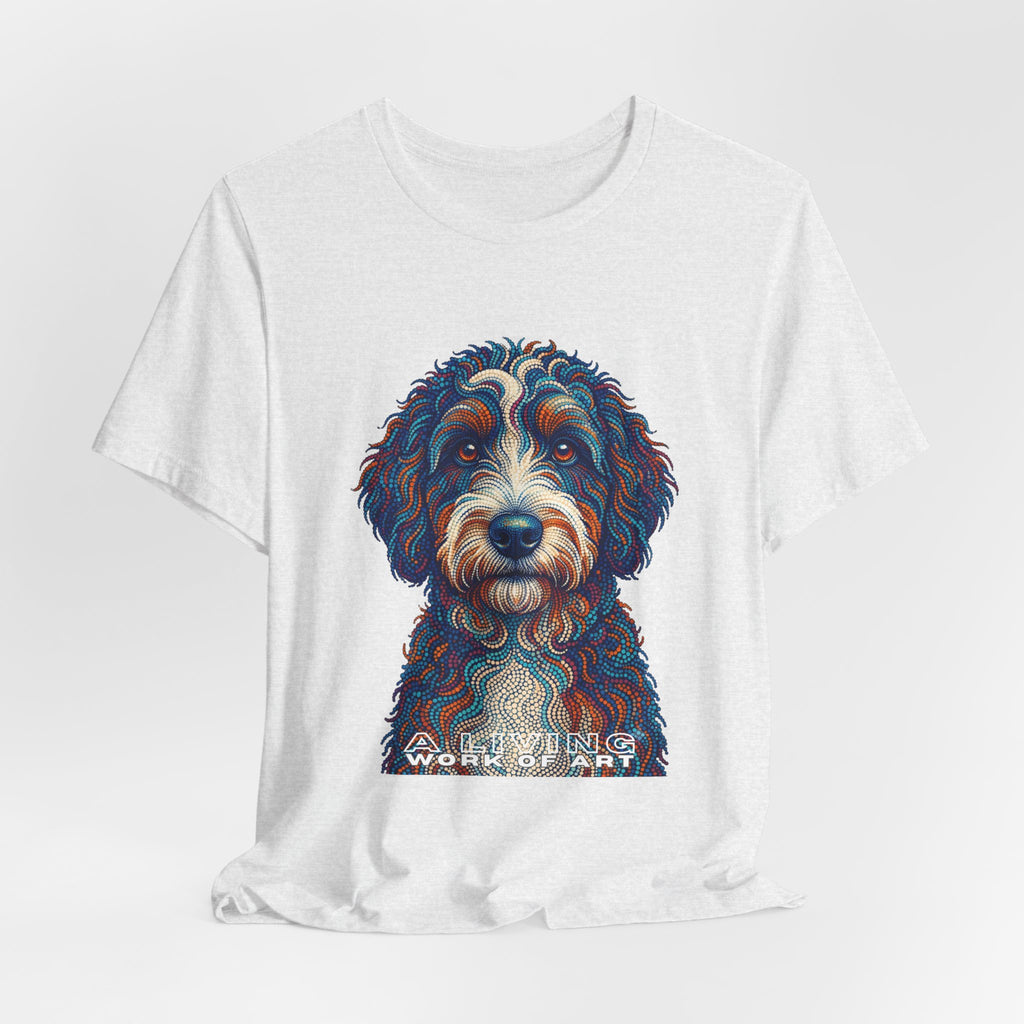 Berenedoodle T Shirt | Living Work of Art Collection | Pointillism Style