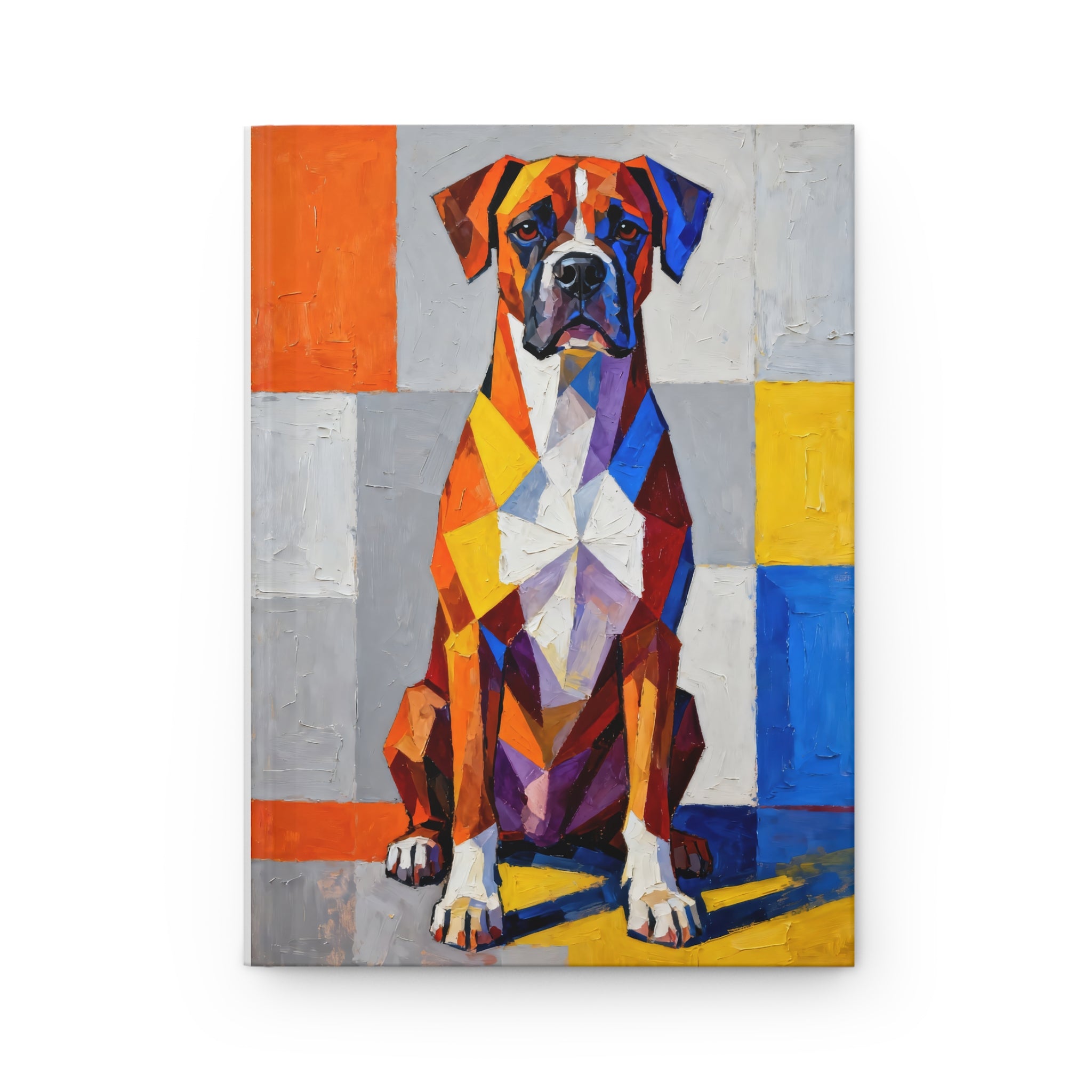 Boxer Notebook | Living Work of Art Collection | Cubist Style