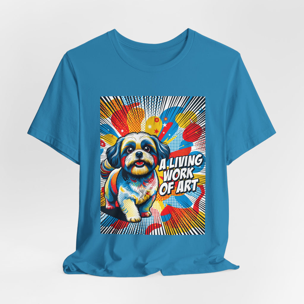 Shih Tzu T Shirt | Living Work of Art Collection | Pop Art