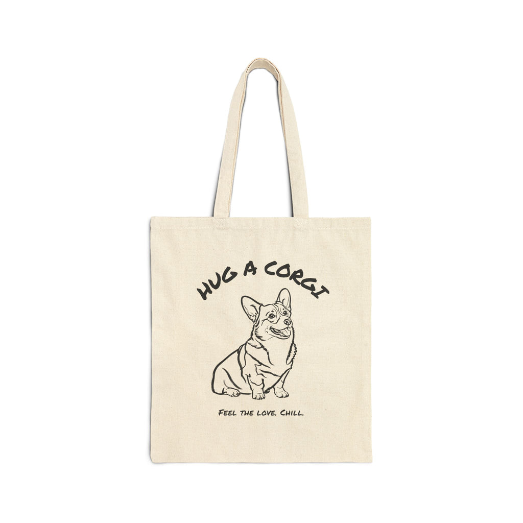 Corgi Tote Bag | Hug a Corgi