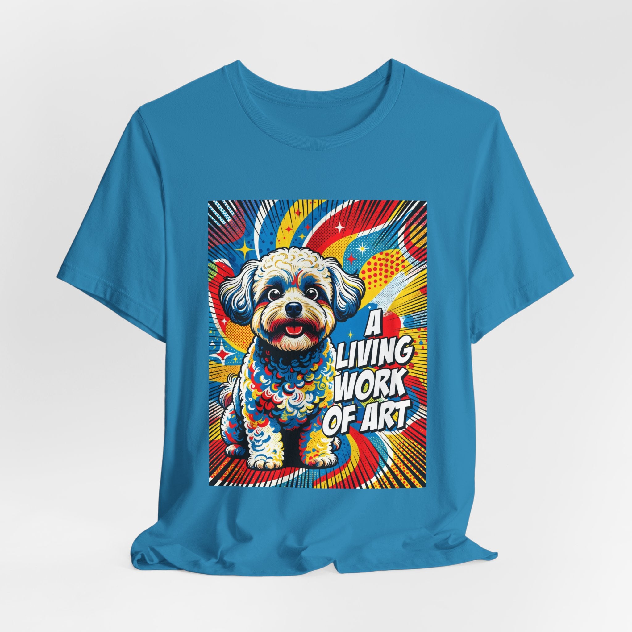Shih-Poo T Shirt | Living Work of Art Collection | Pop Art