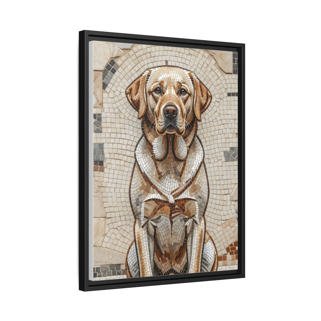 Labrador Retriever Canvas Wall Art | Living Work of Art Collection | Mosaic Style Print