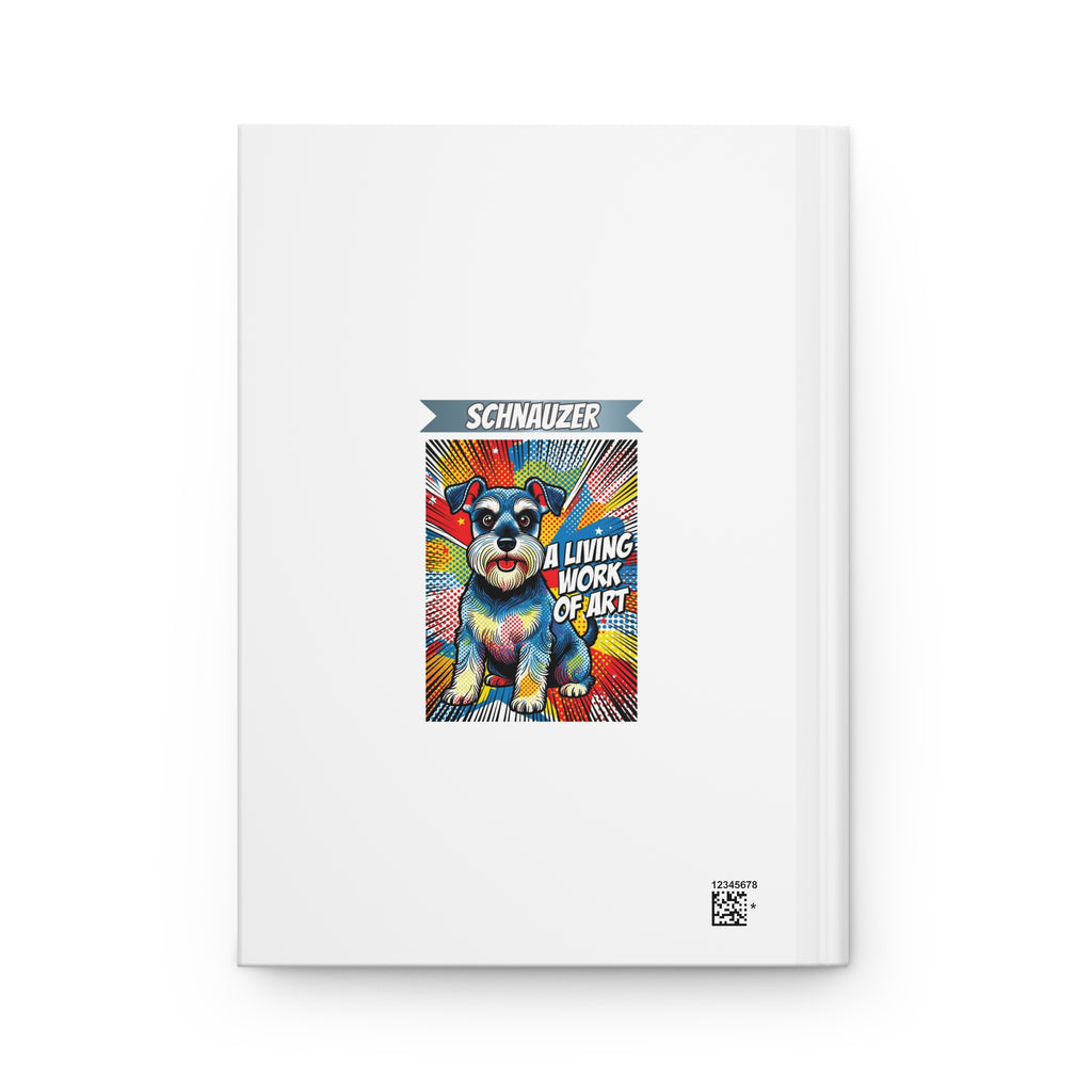 Schnauzer Notebook | Living Work of Art Collection | Pop Art