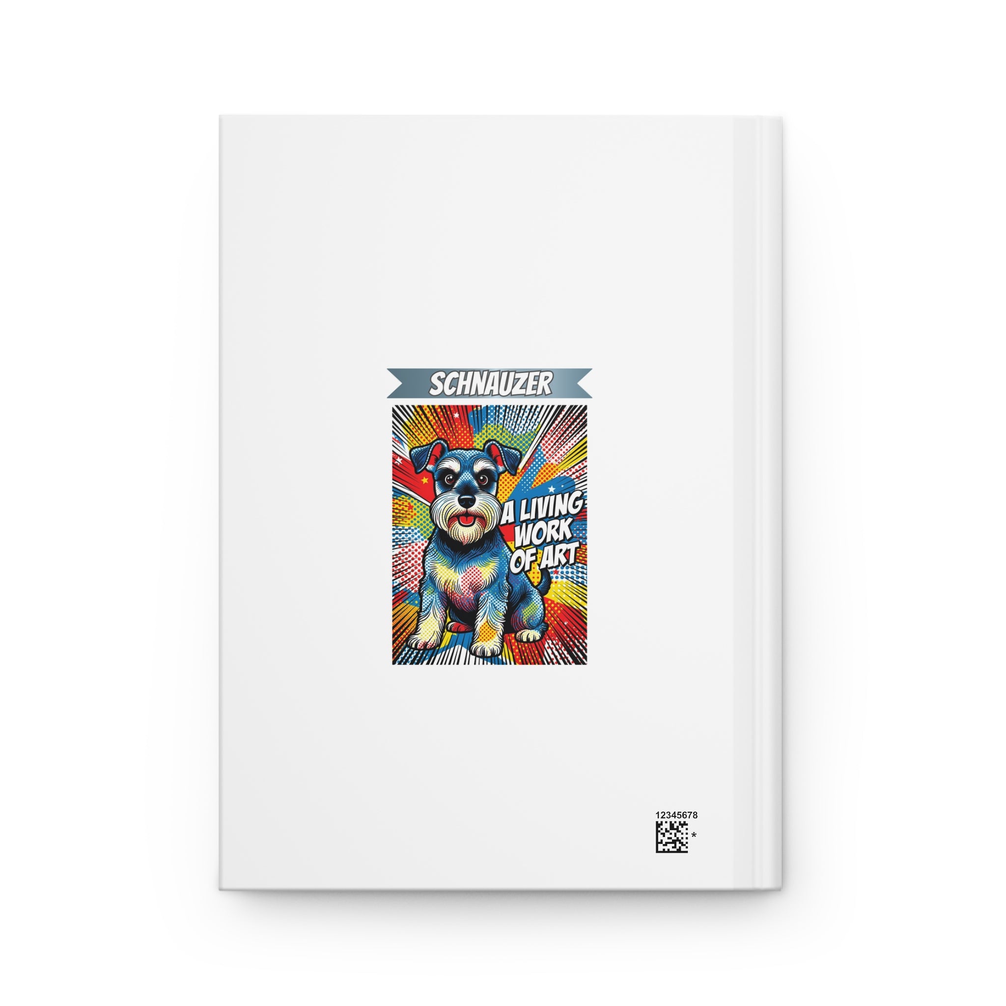 Schnauzer Notebook | Living Work of Art Collection | Pop Art