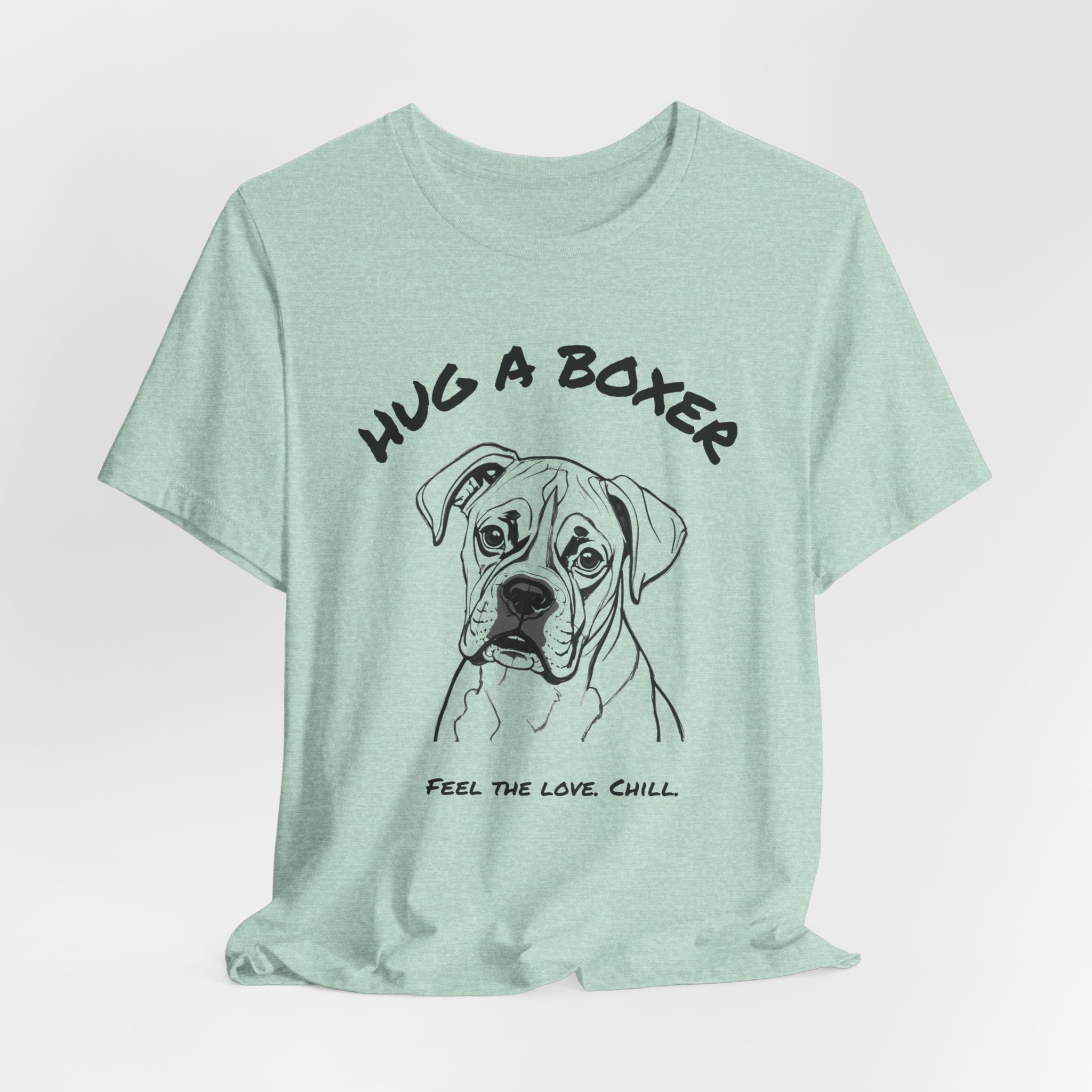 Boxer T Shirt | Hug a Boxer