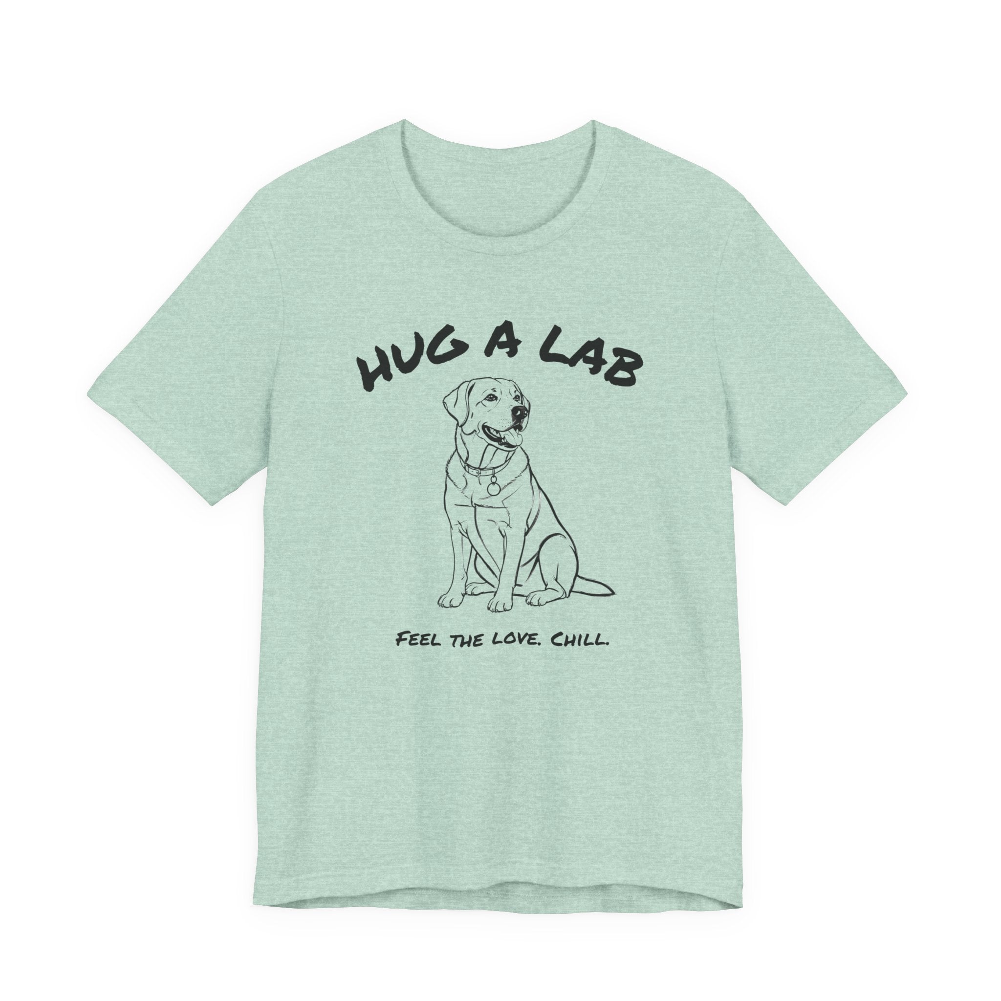 Labrador Retriever T Shirt | Hug a Lab