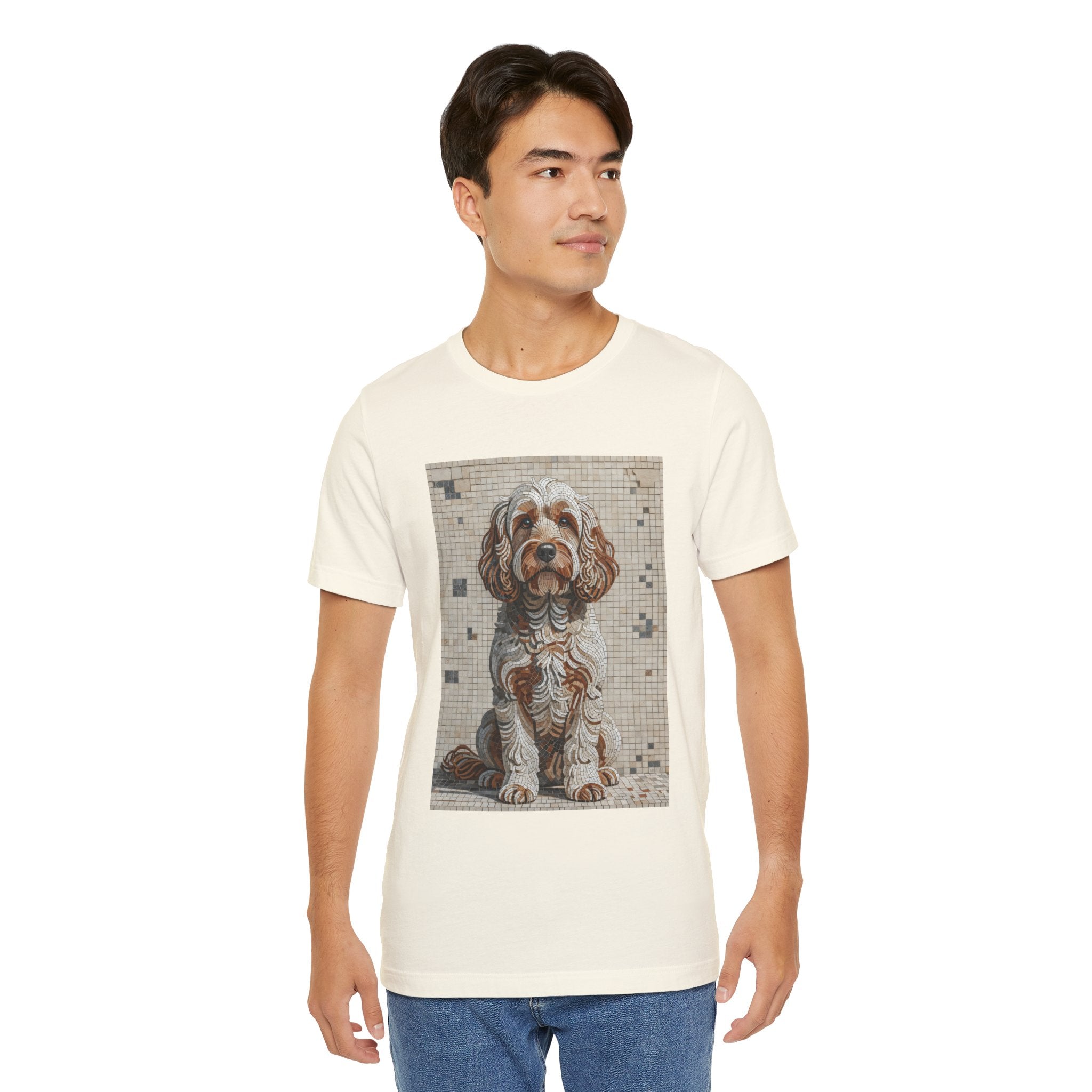 Cockapoo T Shirt | Living Work of Art Collection | Mosaic Style
