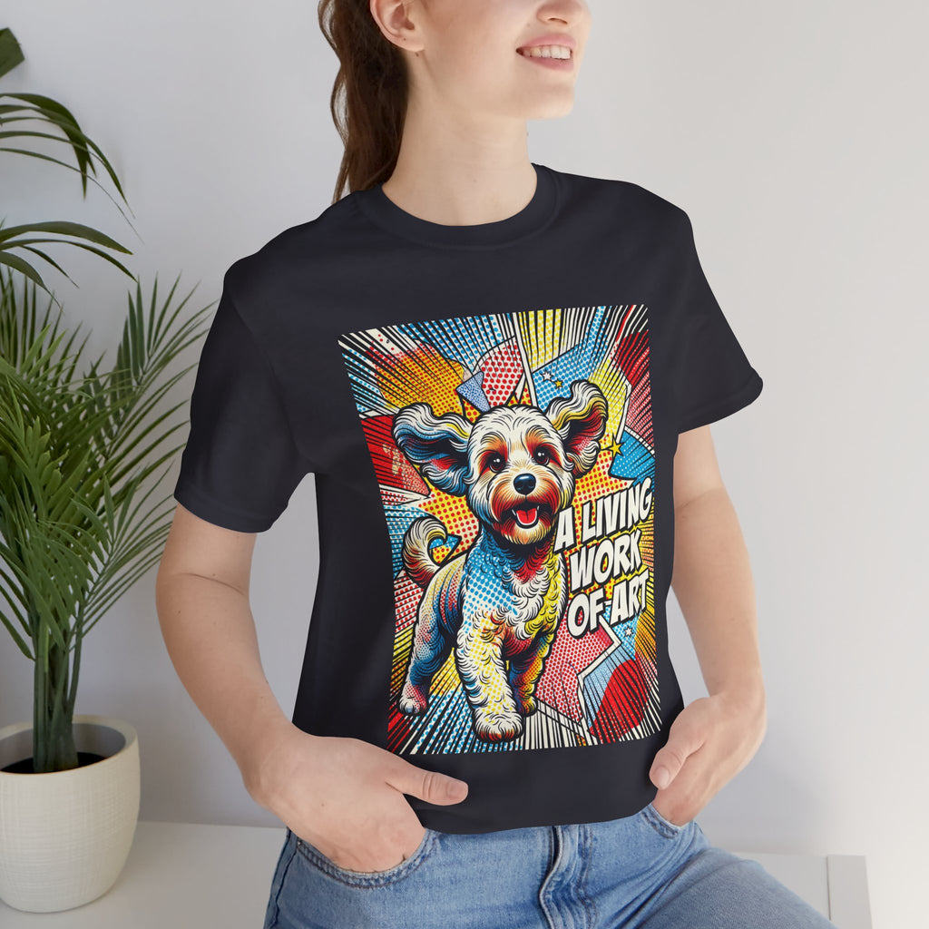 Cockapoo T Shirt | Living Work of Art Collection | Pop Art