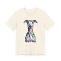 Italian Greyhound T Shirt | Living Work of Art Collection | Pointillism Style