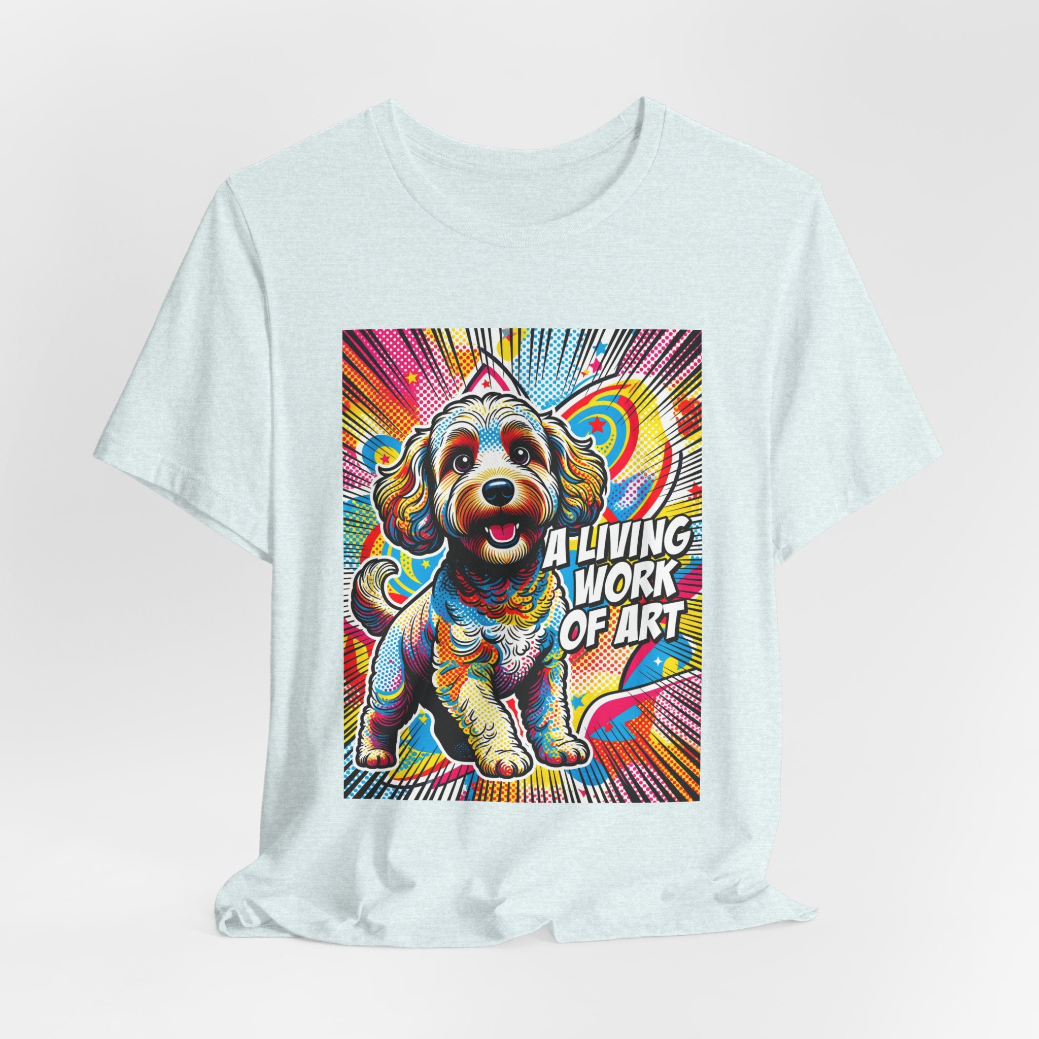 Schnoodle T Shirt | Living Work of Art Collection | Pop Art