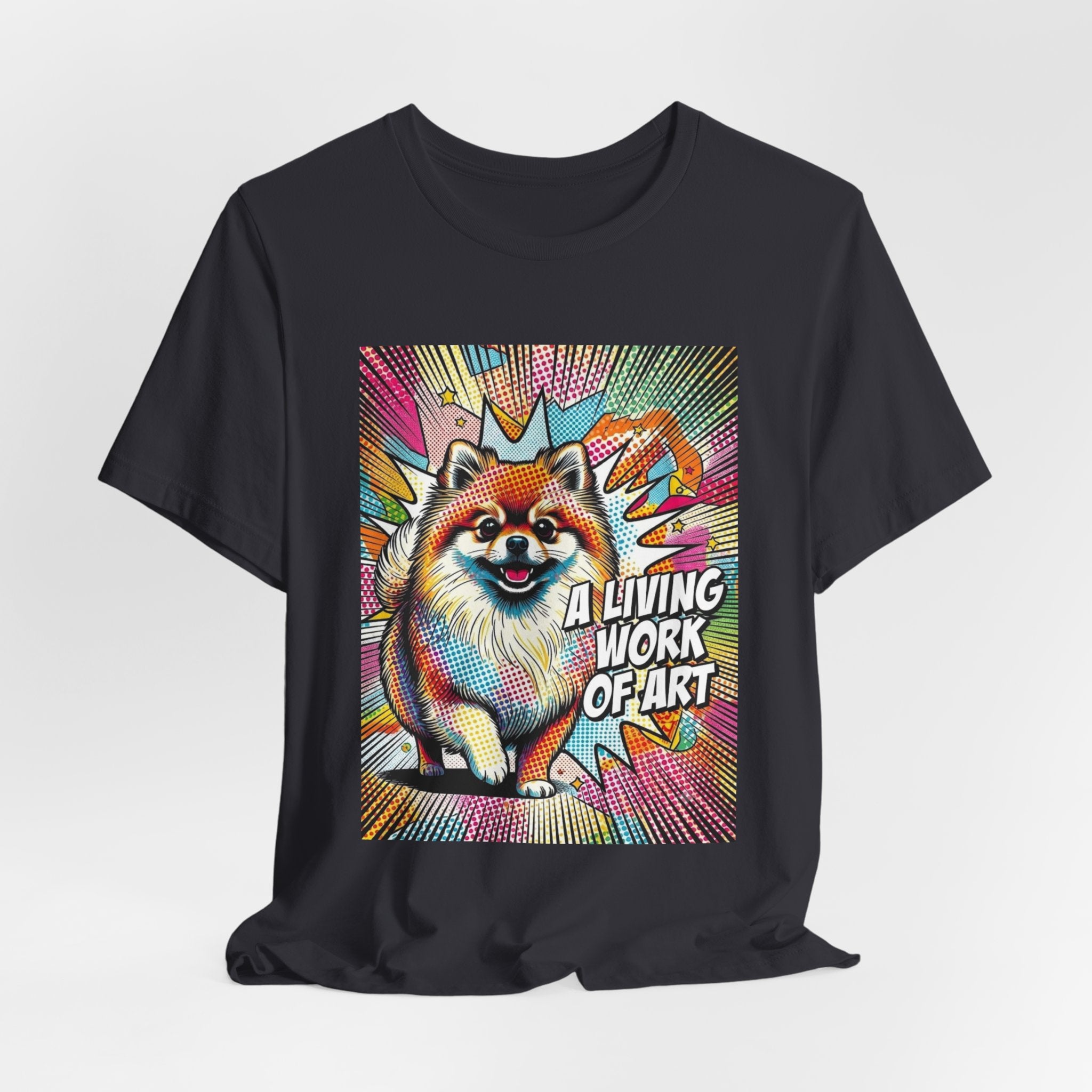 Pomeranien T Shirt | Living Work of Art Collection | Pop Art