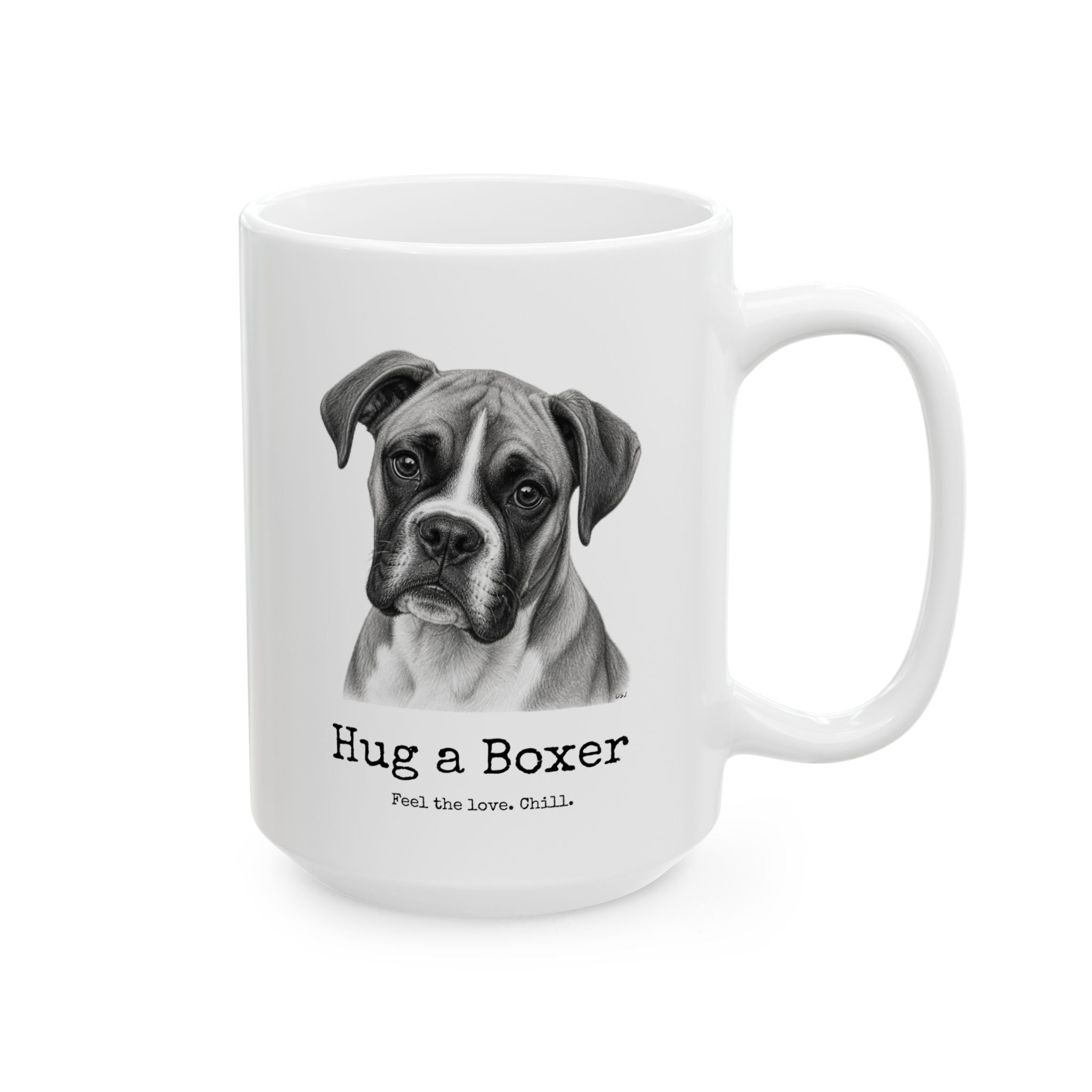 Boxer Coffee Mug | Hug a Boxer