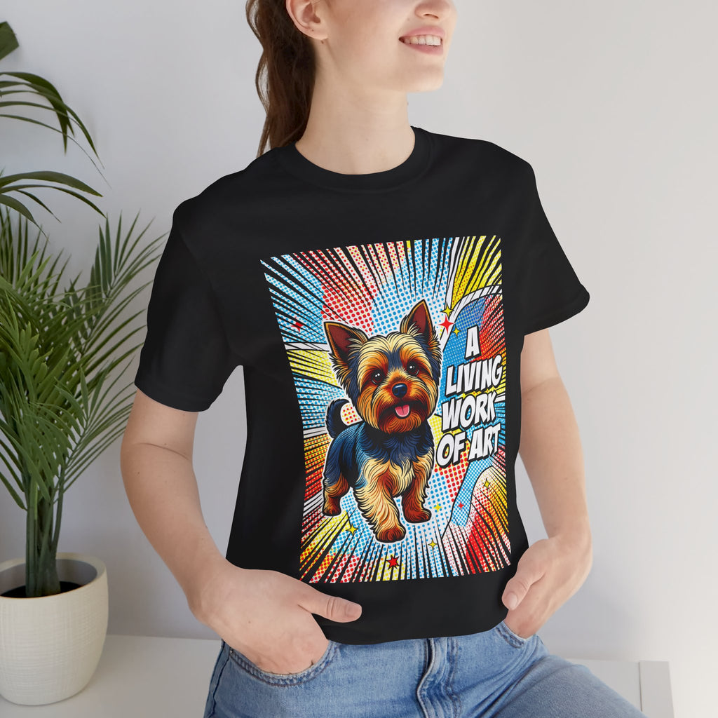 Yorkshire Terrier T Shirt | Living Work of Art Collection | Pop Art