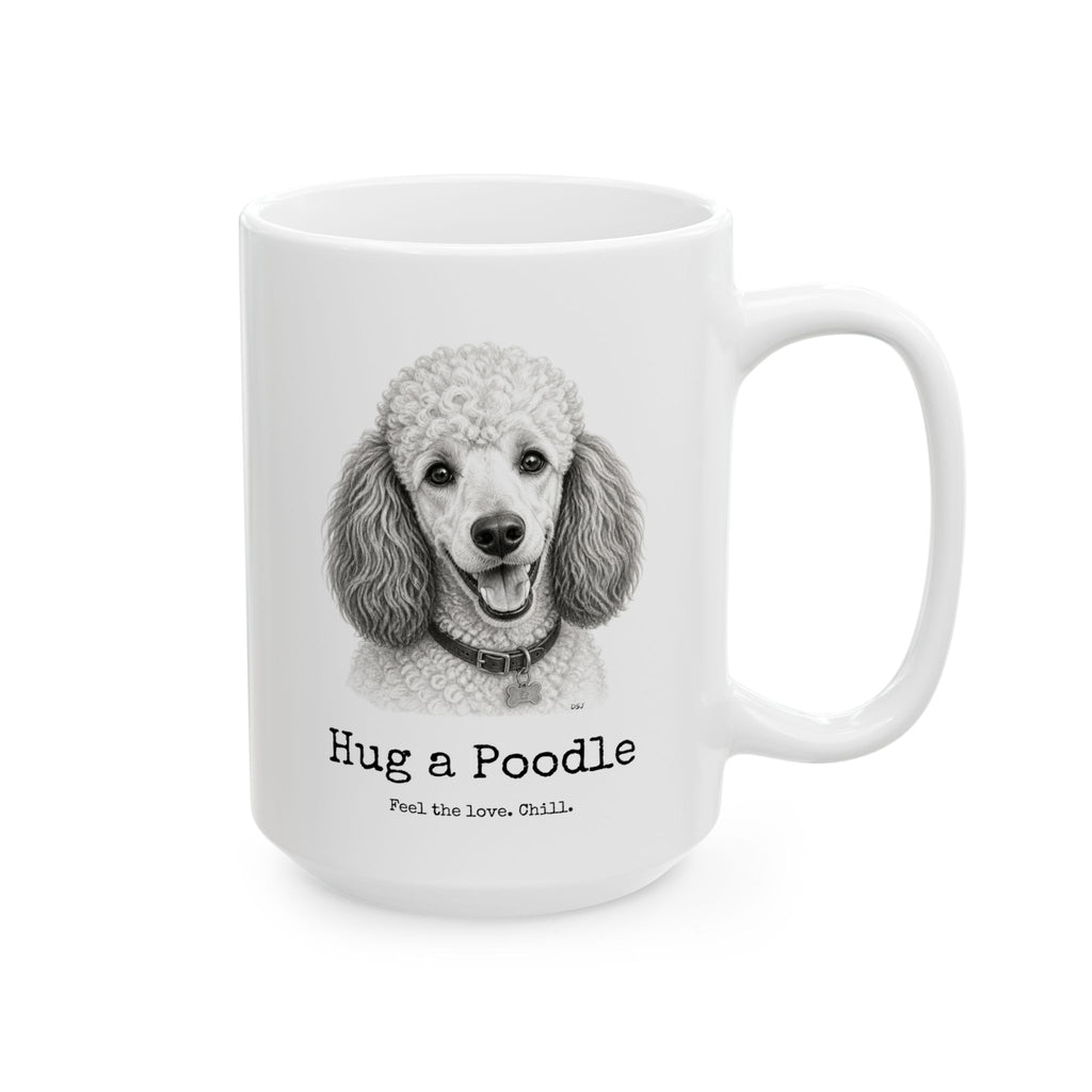 Poodle Coffee Mug | Hug a Poodle