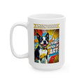 Boston Terrier Coffee Mug | Living Work of Art Collection | Pop Art