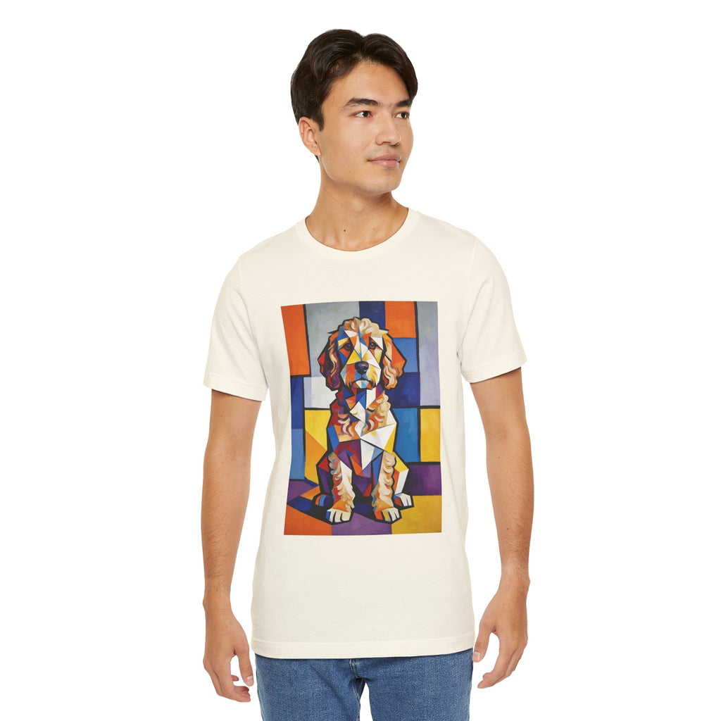 Cockapoo T Shirt | Living Work of Art Collection | Cubist Style