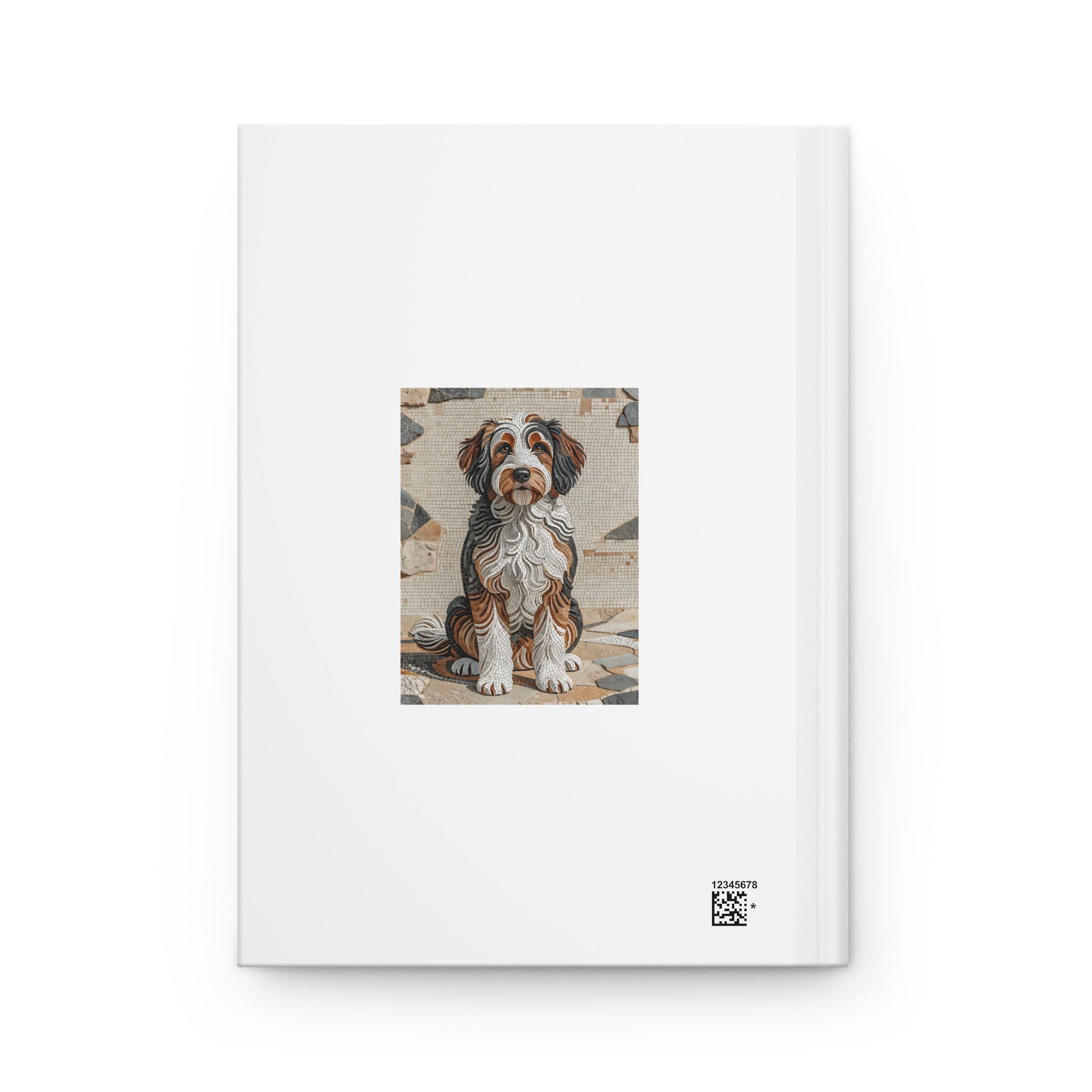Bernedoodle Notebook | Living Work of Art Collection | Mosaic Style