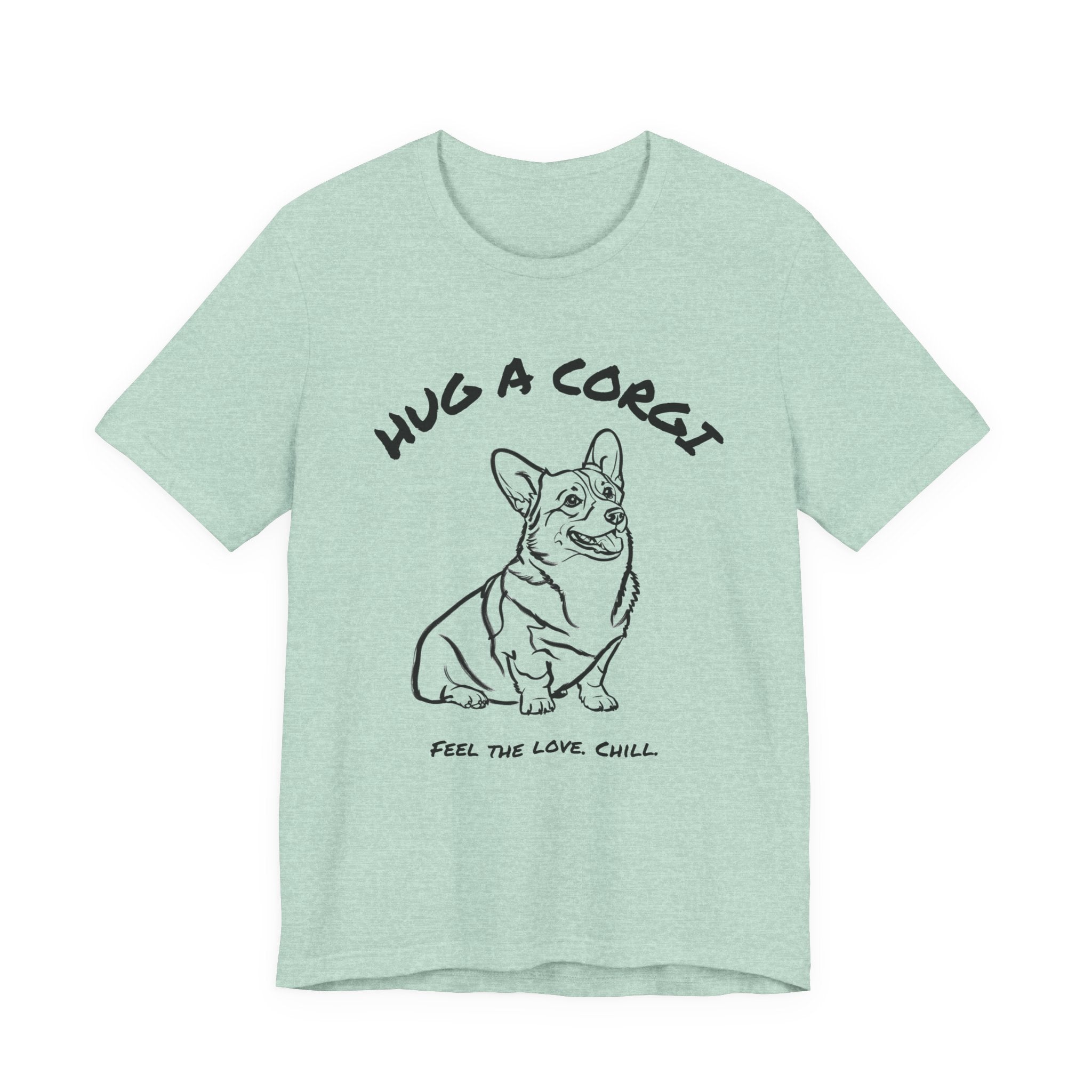 Corgi T Shirt | Hug a Corgi