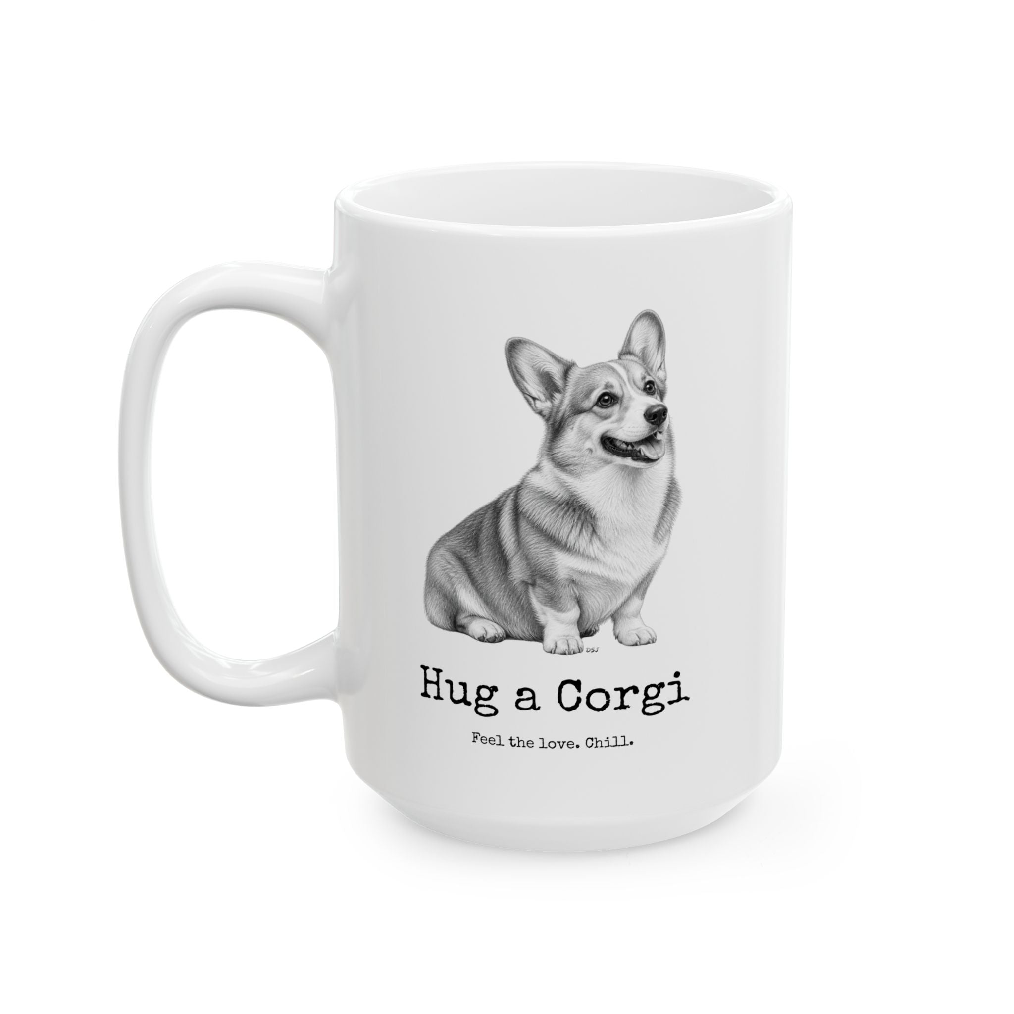 Corgi Coffee Mug | Hug a Corgi