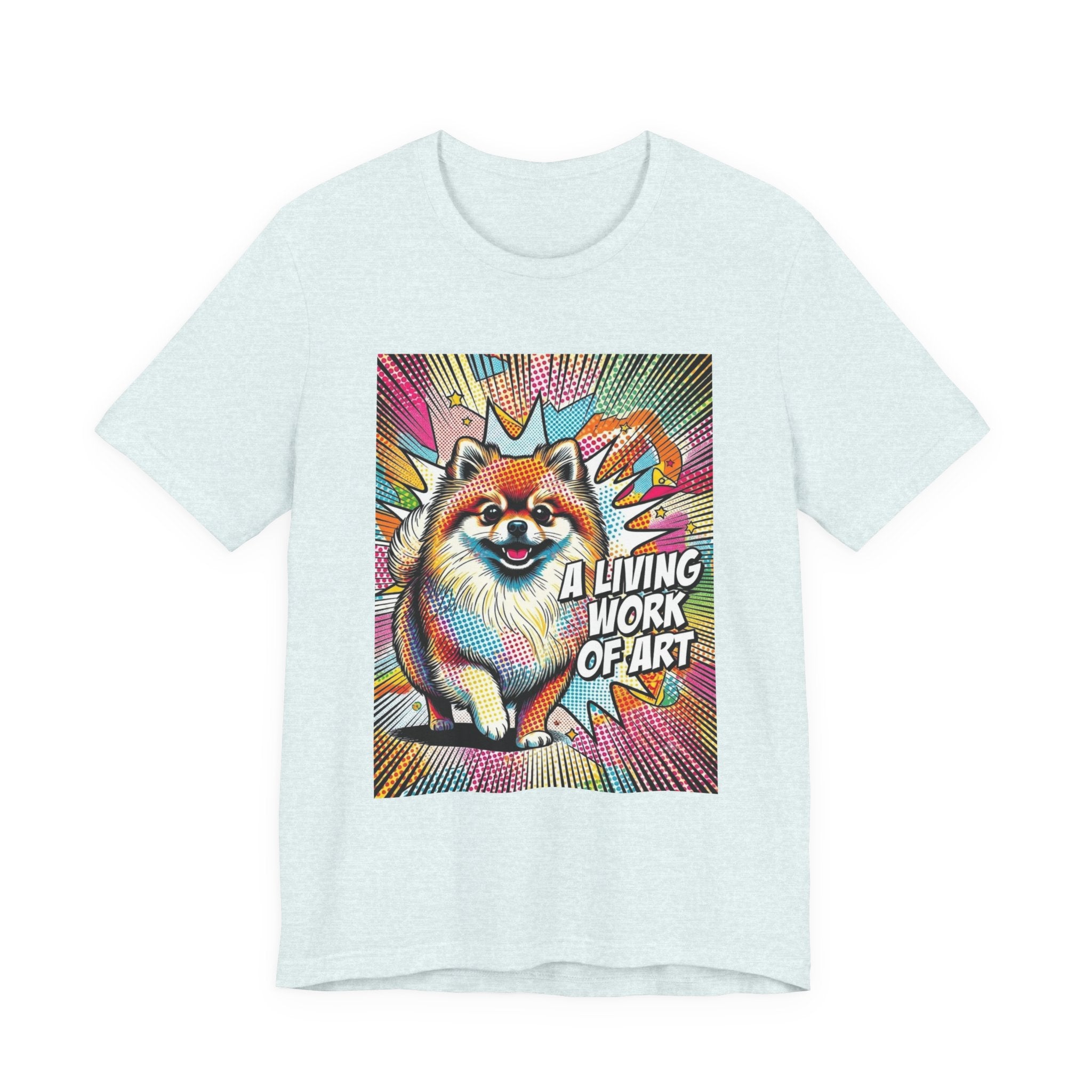 Pomeranien T Shirt | Living Work of Art Collection | Pop Art