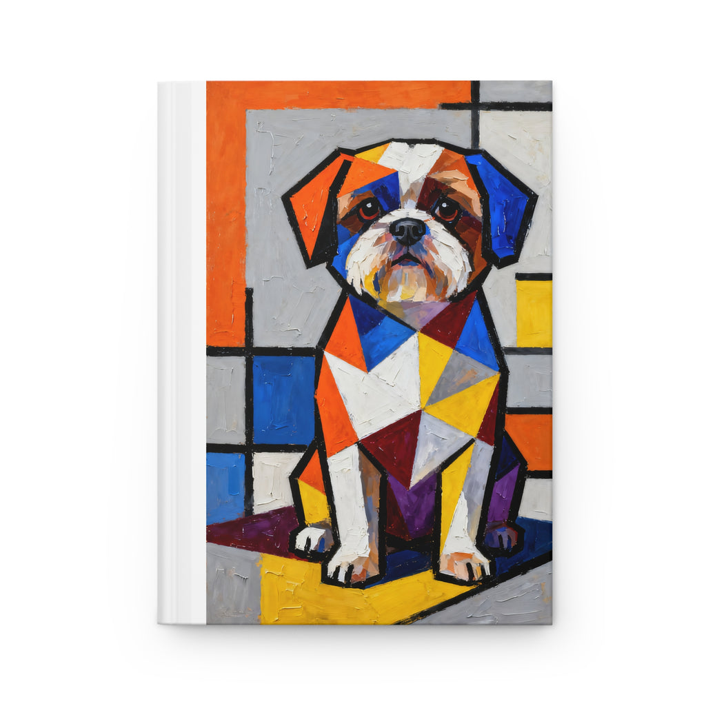 Shih Tzu Notebook | Living Work of Art Collection | Cubist Style