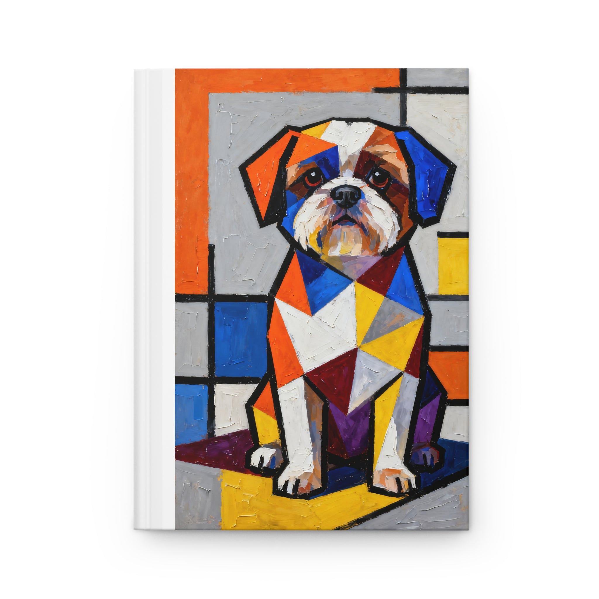 Shih Tzu Notebook | Living Work of Art Collection | Cubist Style