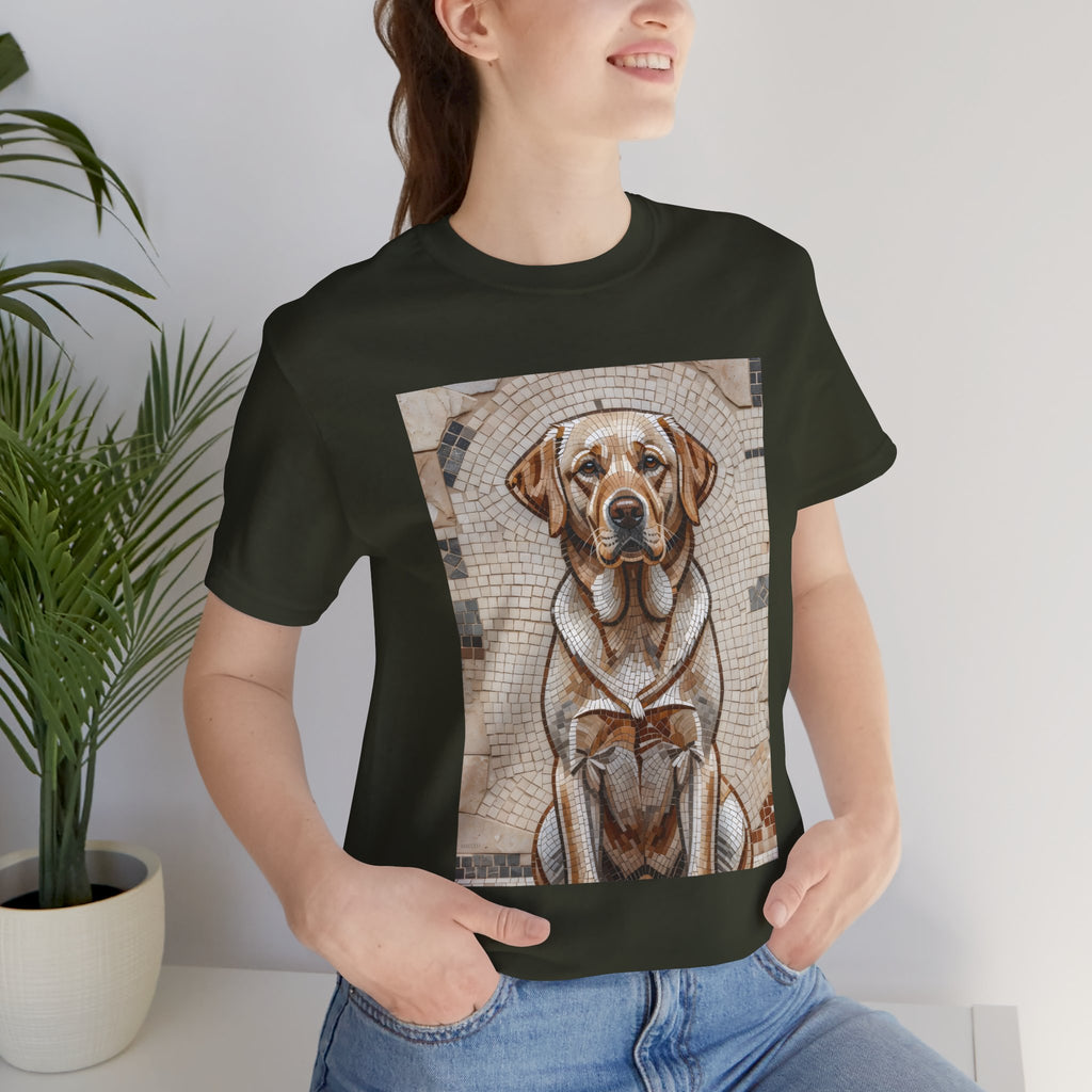 Labrador Retriever T Shirt | Living Work of Art Collection | Mosaic Style