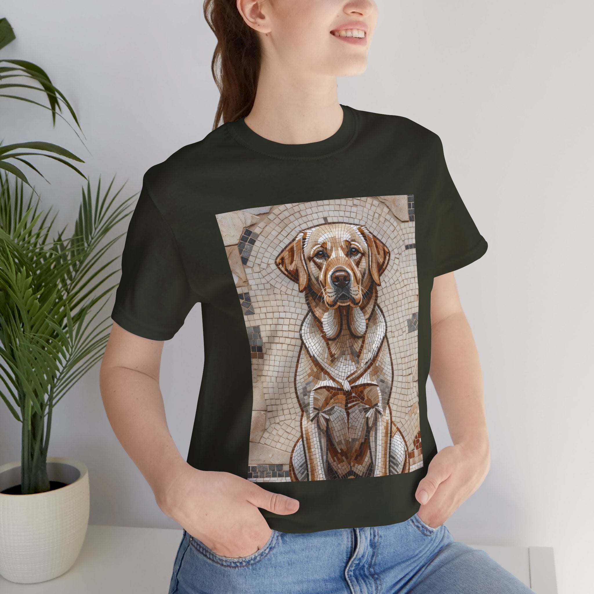 Labrador Retriever T Shirt | Living Work of Art Collection | Mosaic Style