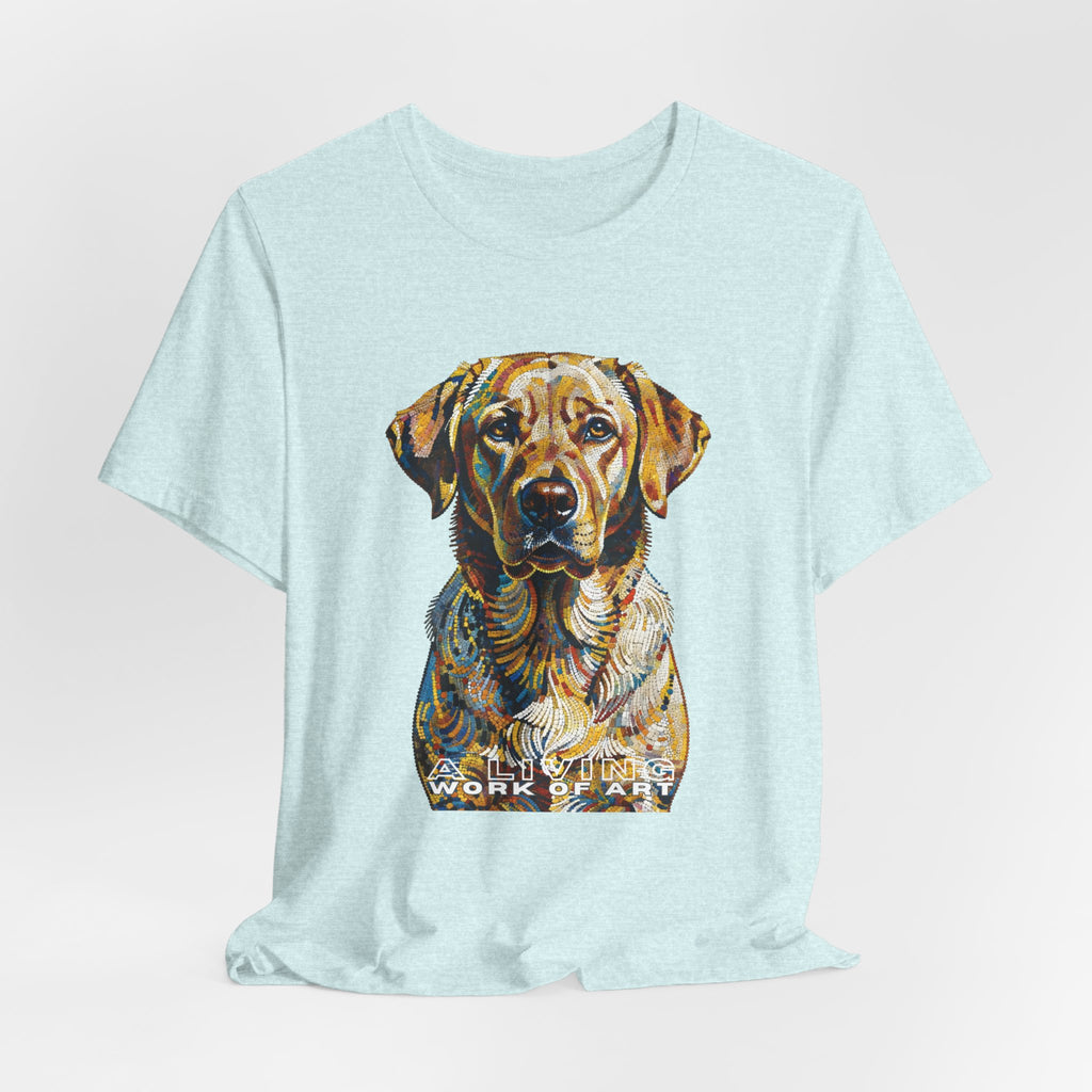 Labrador Retriever T Shirt | Living Work of Art Collection | Pointillism Style
