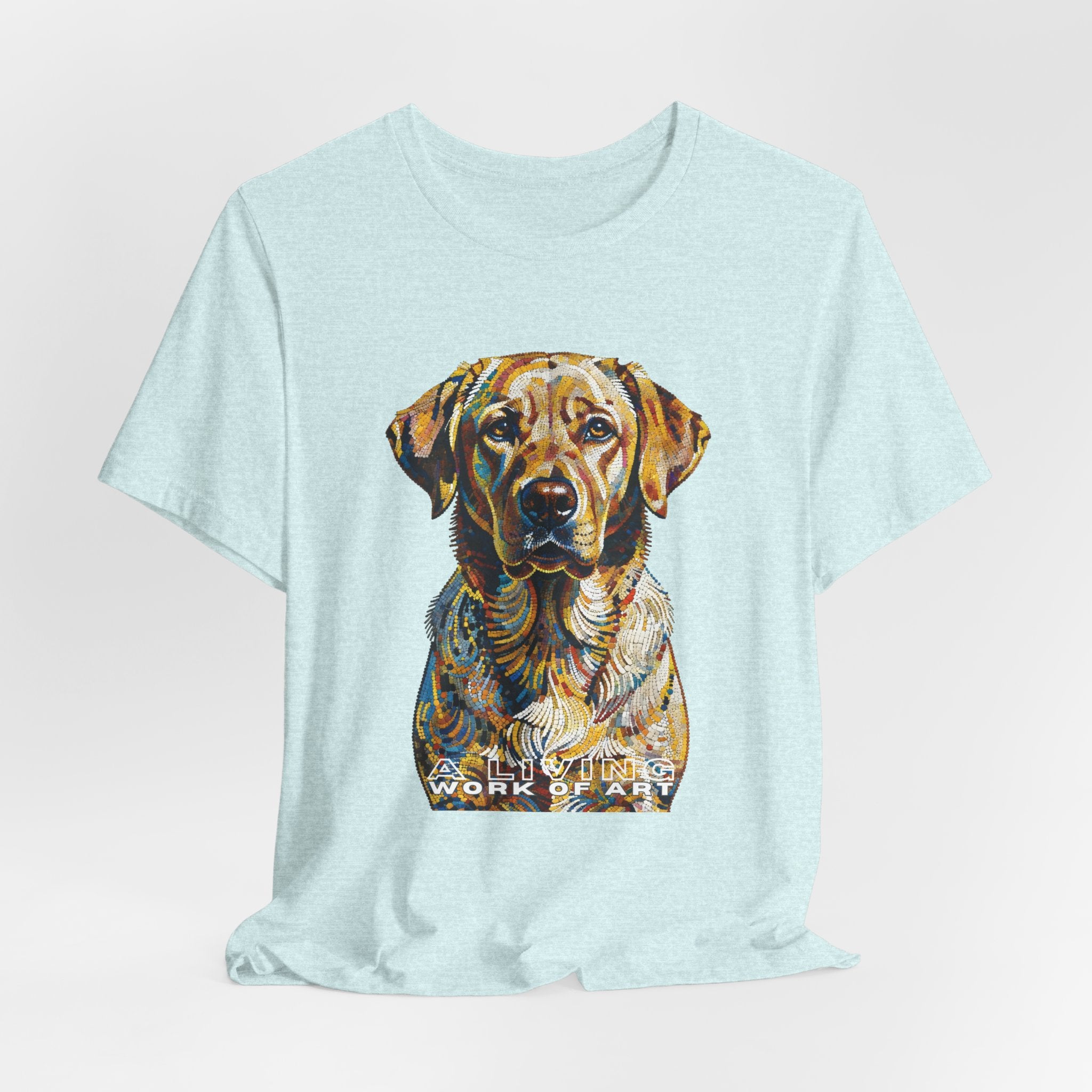 Labrador Retriever T Shirt | Living Work of Art Collection | Pointillism Style
