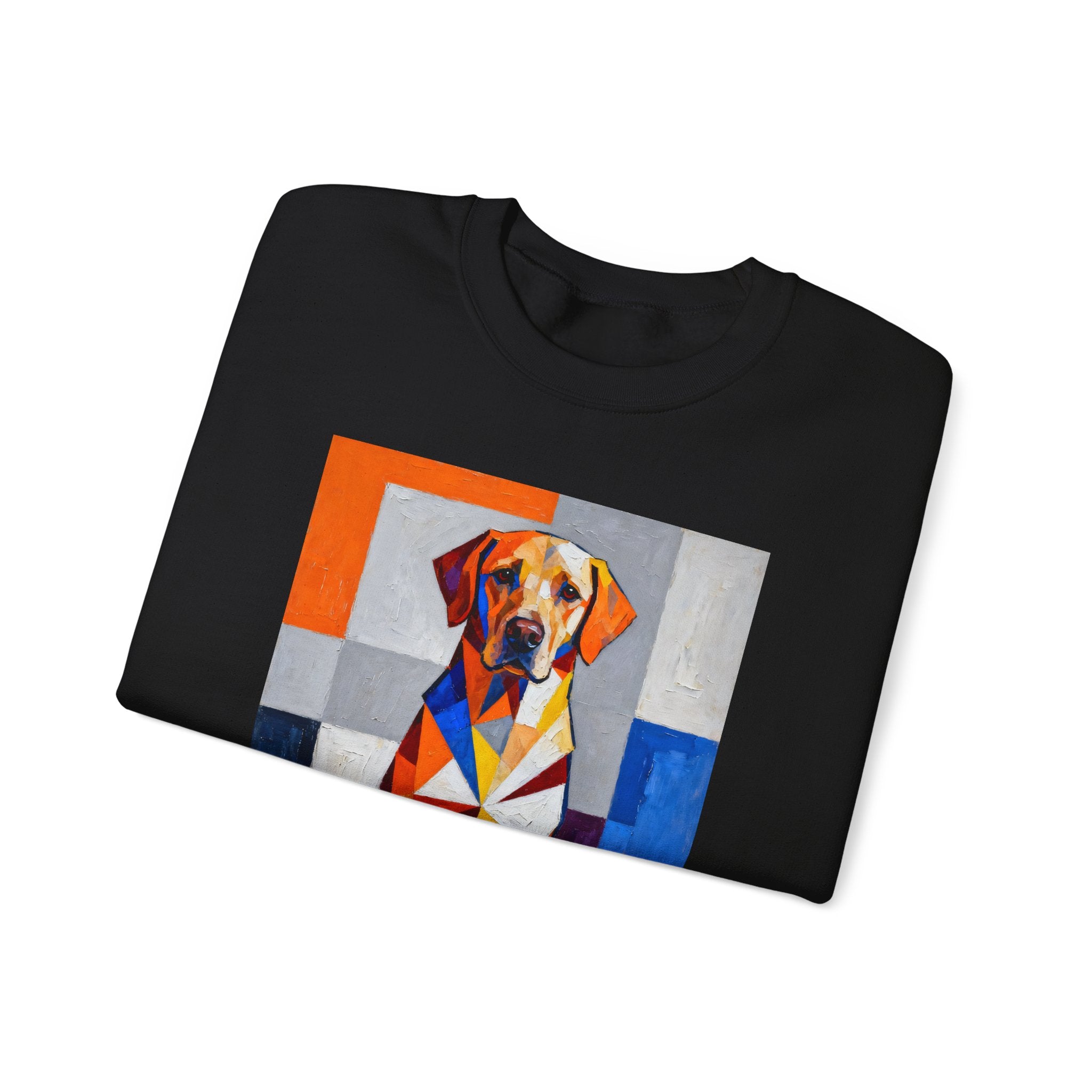 Labrador Retriever Sweatshirt | Living Work of Art Collection | Cubist Style