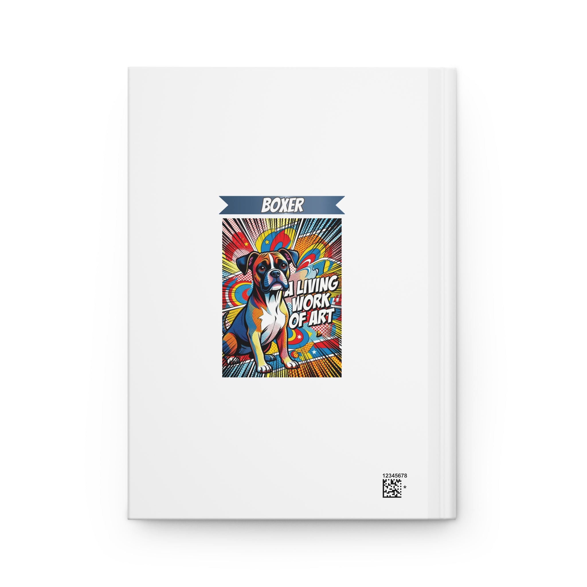 Boxer Notebook | Living Work of Art Collection | Pop Art