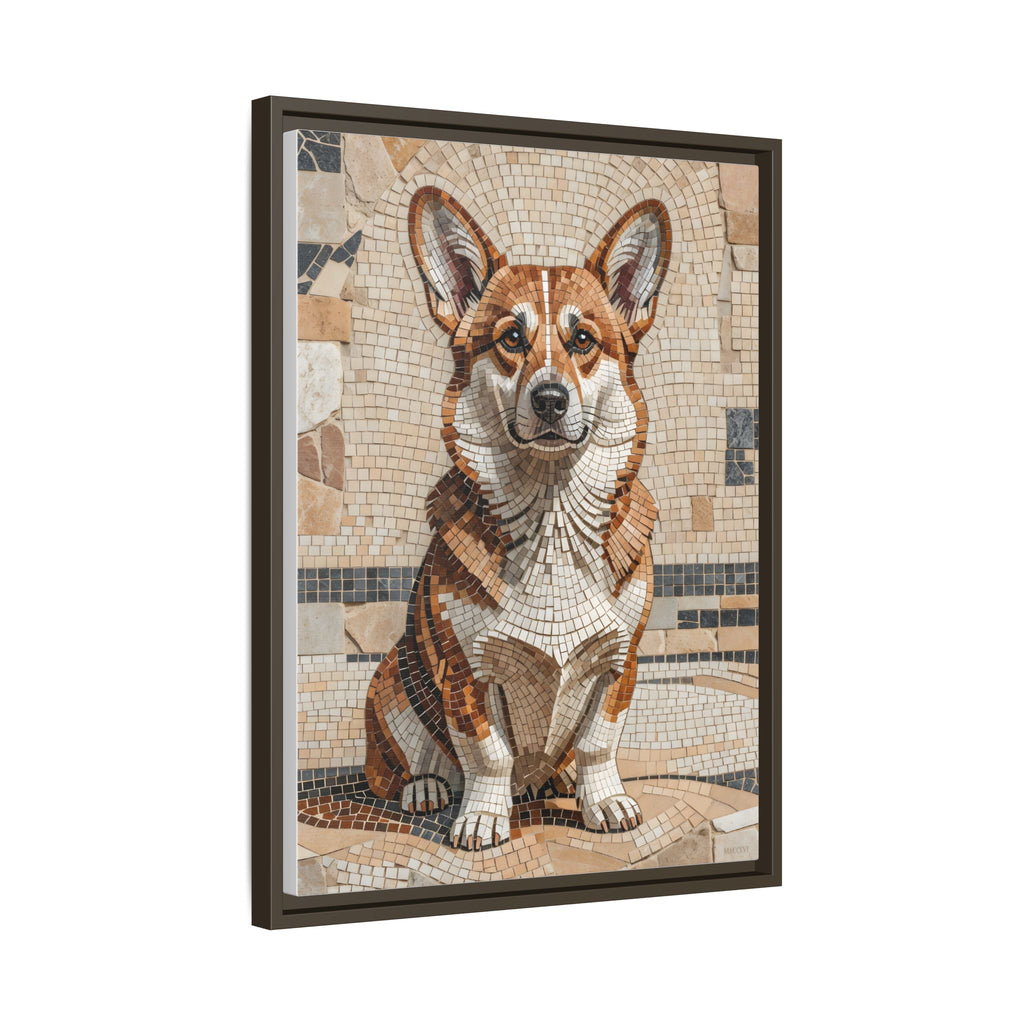 Copy of Bulldog Canvas Wall Art | Living Work of Art Collection | Mosaic Style Print