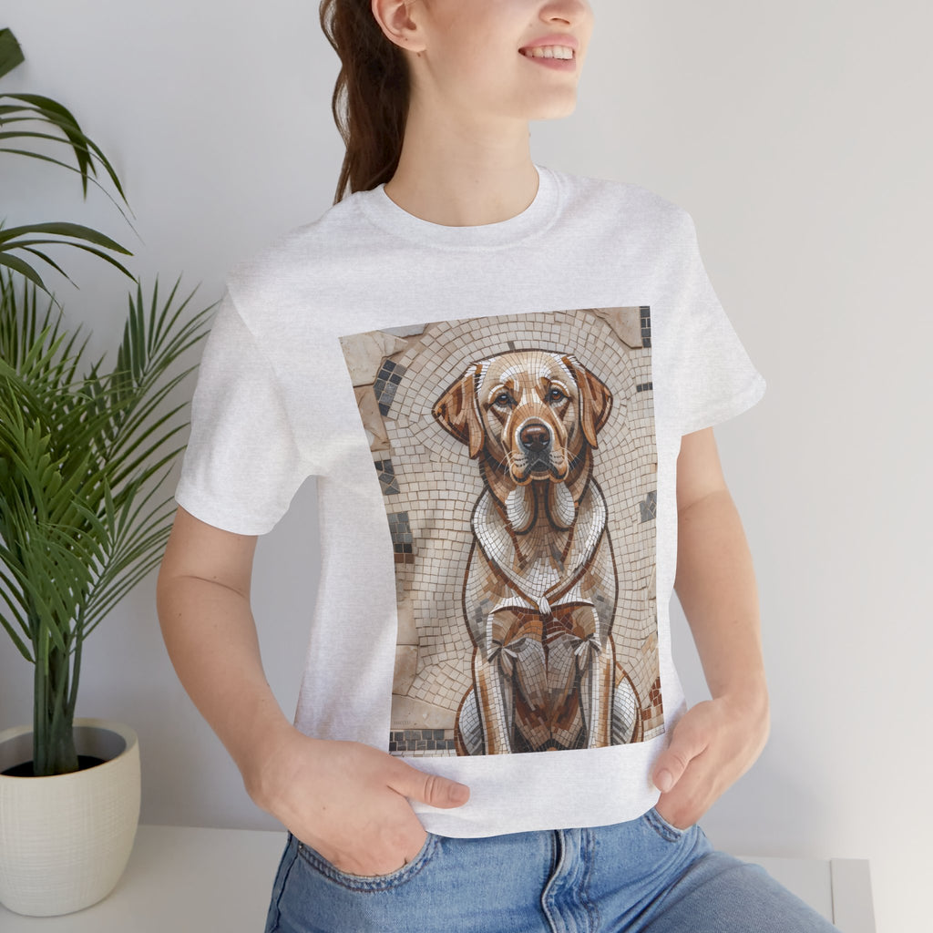 Labrador Retriever T Shirt | Living Work of Art Collection | Mosaic Style