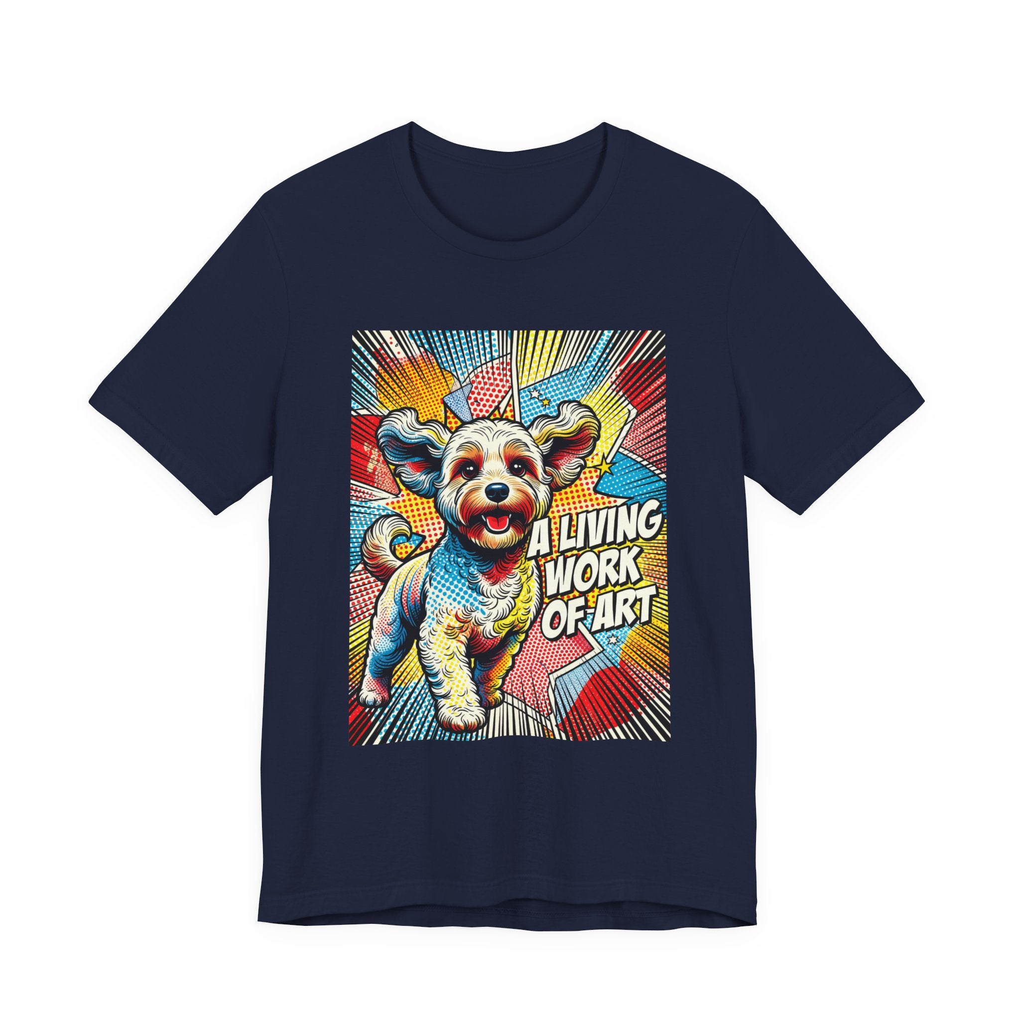 Cockapoo T Shirt | Living Work of Art Collection | Pop Art