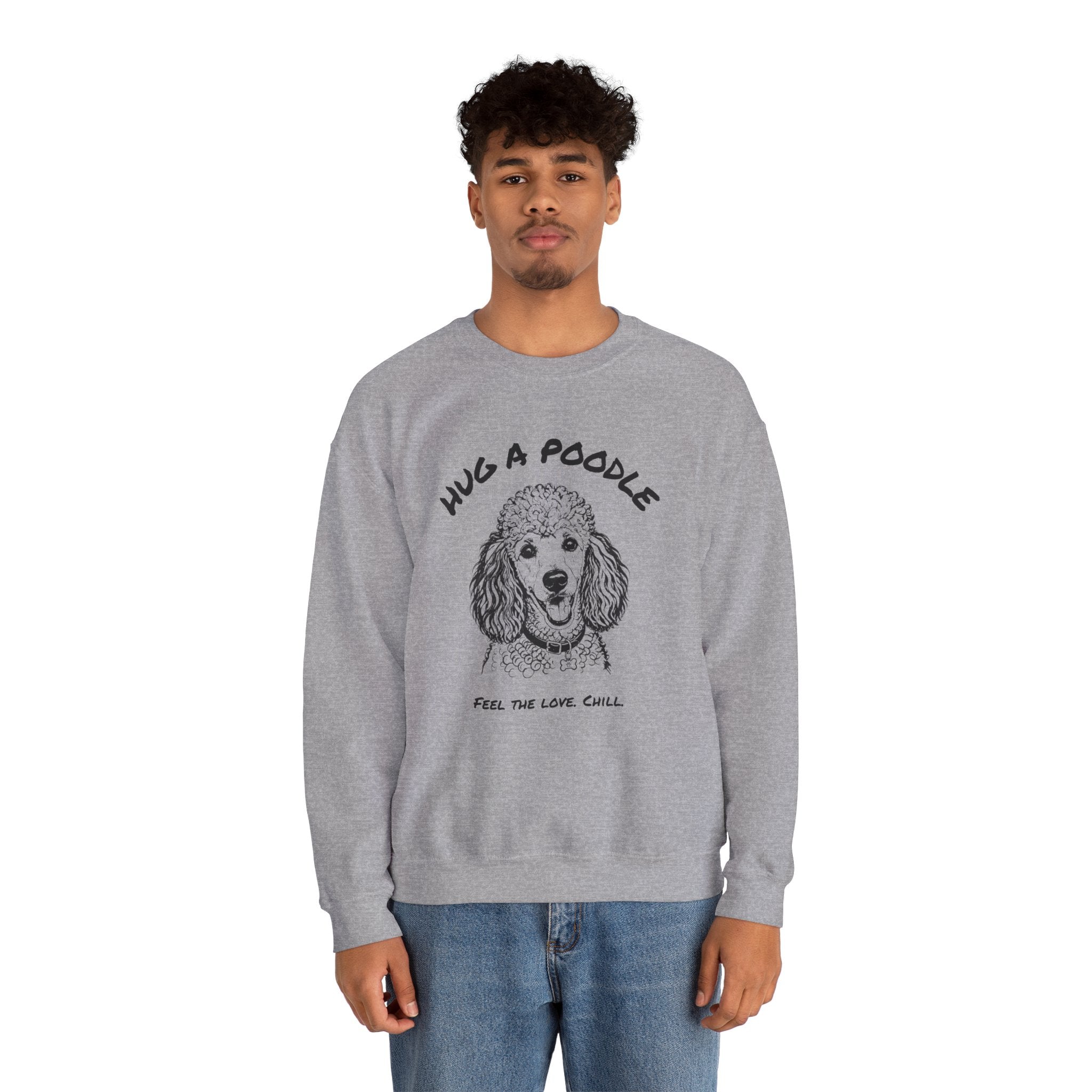 Poodle Sweatshirt | Hug A Poodle